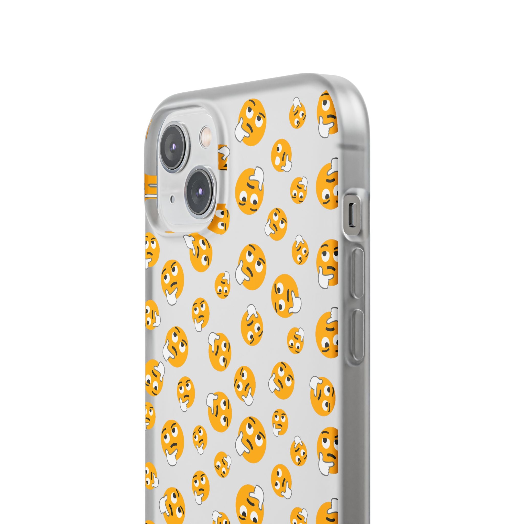 Cheerful Emoji Phone Cases, Cute Flexi Cases for iPhone, Fun Cell Phone Accessories, Gift for Teens, Birthday Party Favor