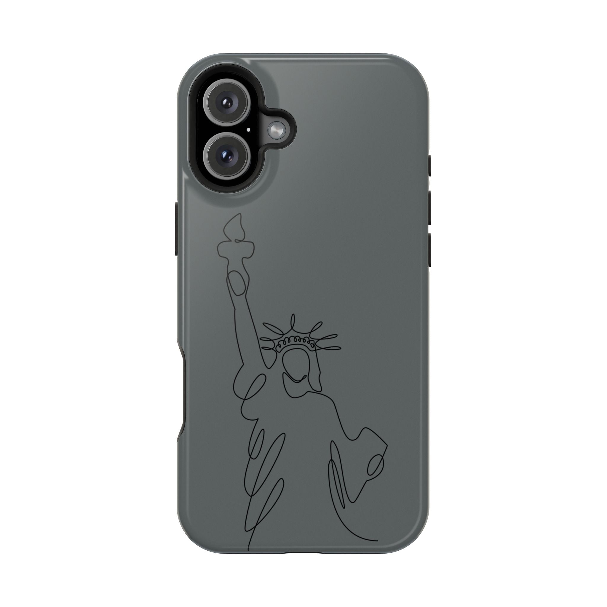 Stylish Impact-Resistant Phone Case with Liberty Design, Protective Cover, Gift for Travel Lovers, Unique Phone Accessory, Holiday Present