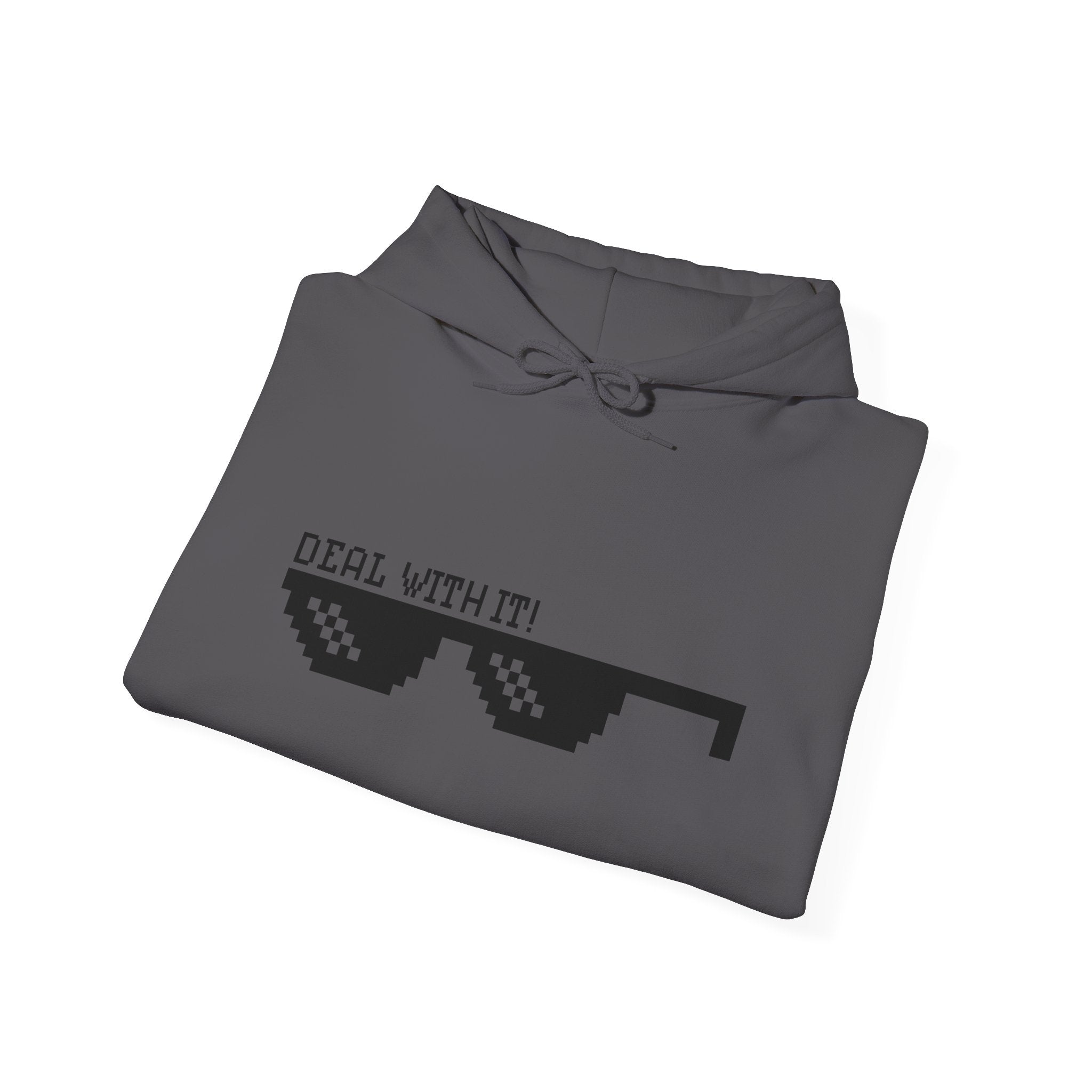 Cool Casual Hoodie with 'Deal With It' Design, Funny Gift for Teens & Adults, Unisex Sweatshirt for Everyday Comfort, Perfect for [...]