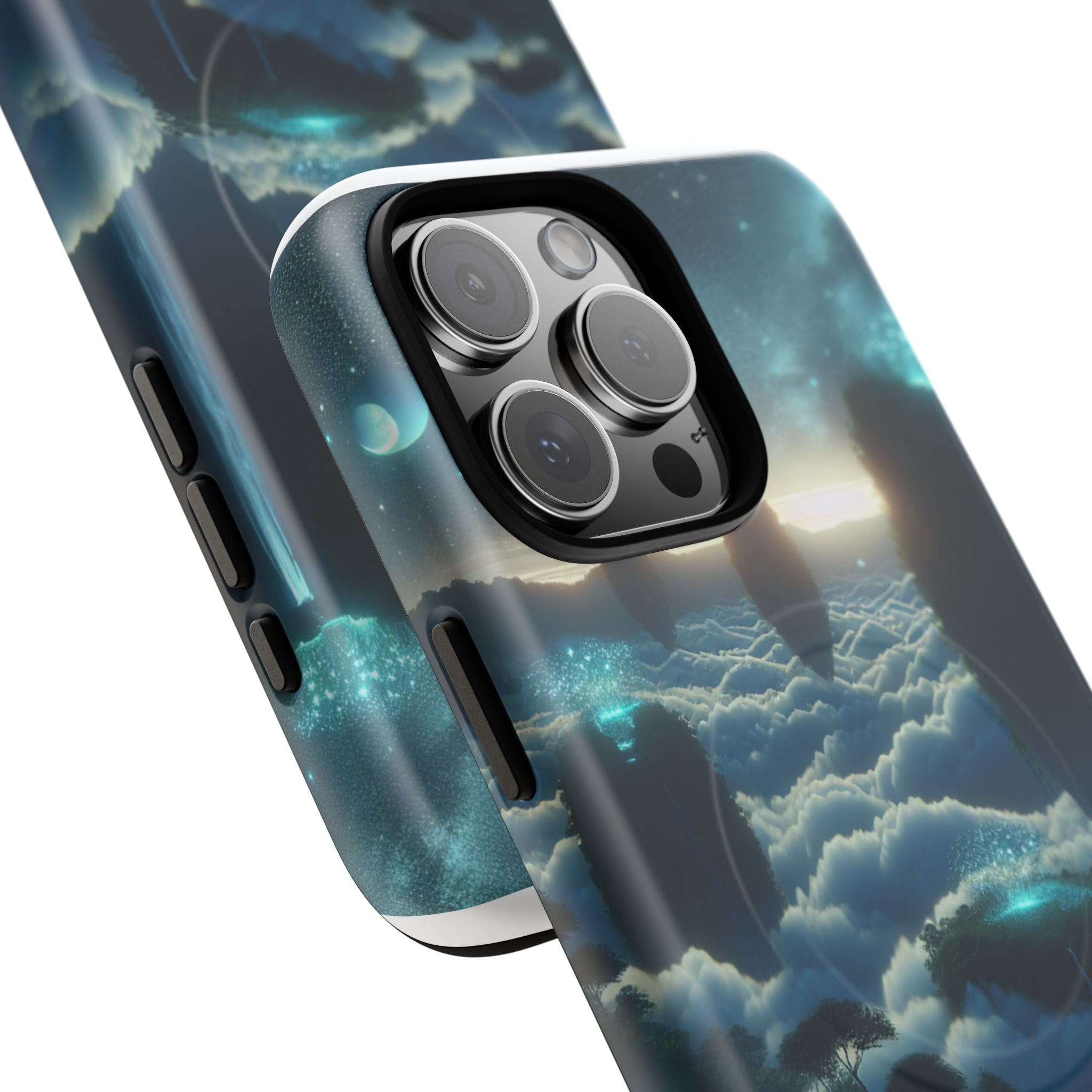 Dreamy Landscape Magnetic Phone Case, Tough Armor Cover, Cosmic Gift, Aesthetic Case for Cell Phones, Unique Phone Accessory