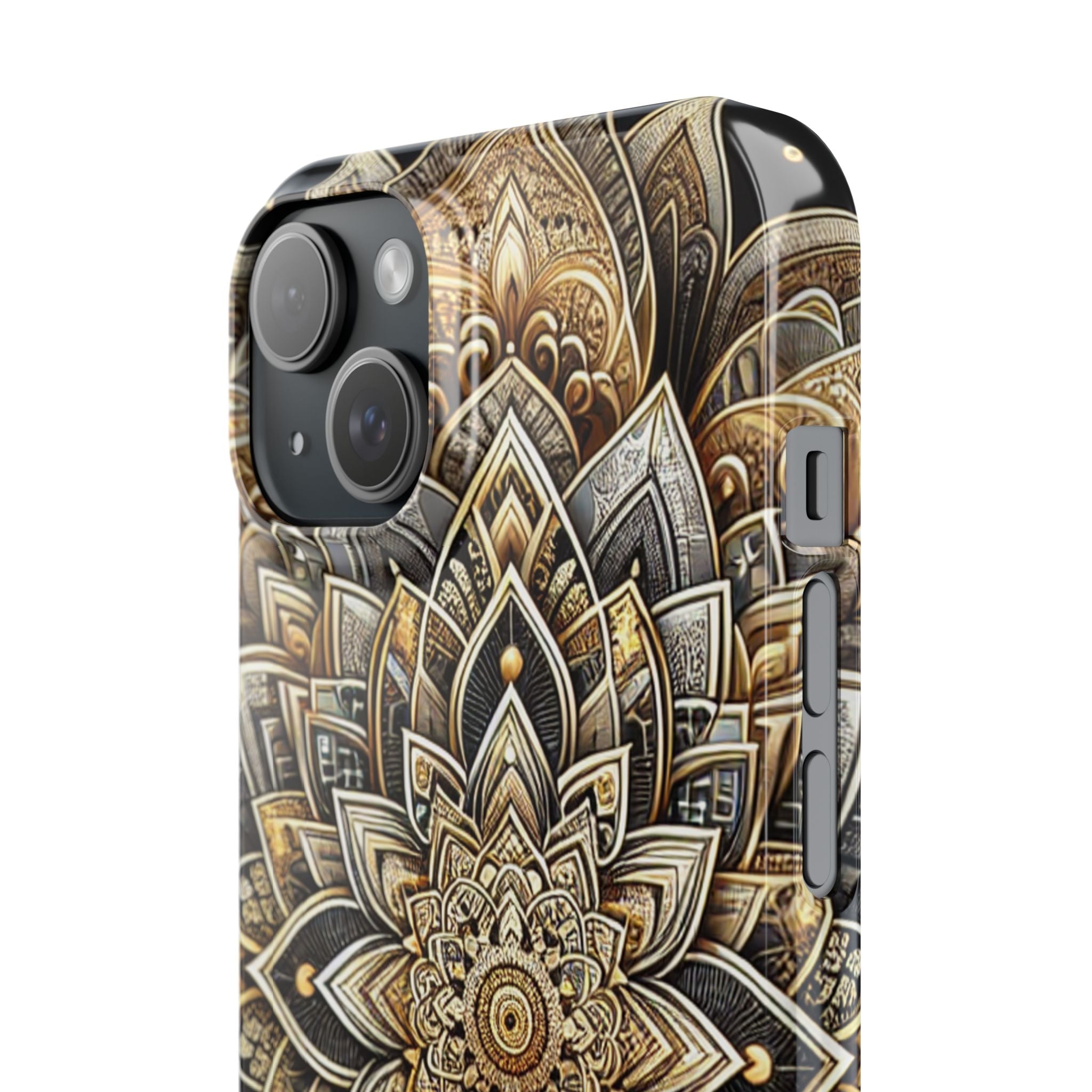 Ornate Mandala Phone Case | Boho Slim Cases for iPhone | Unique Art Gifts | Trendy Phone Accessories | Ideal for Her | Birthday & Holidays
