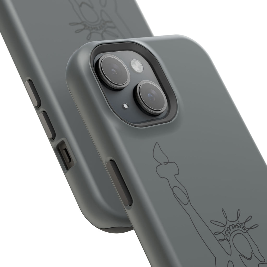 Stylish Impact-Resistant Phone Case with Liberty Design, Protective Cover, Gift for Travel Lovers, Unique Phone Accessory, Holiday Present