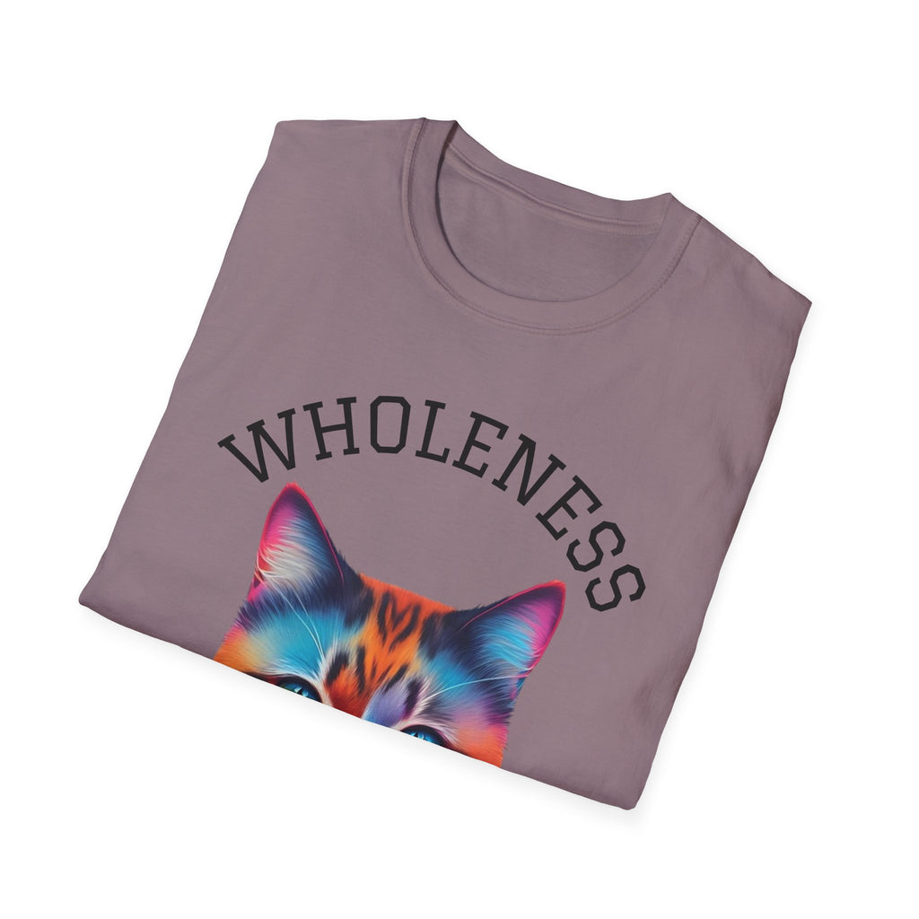 Colorful Cat Wholeness Unisex Softstyle T-Shirt