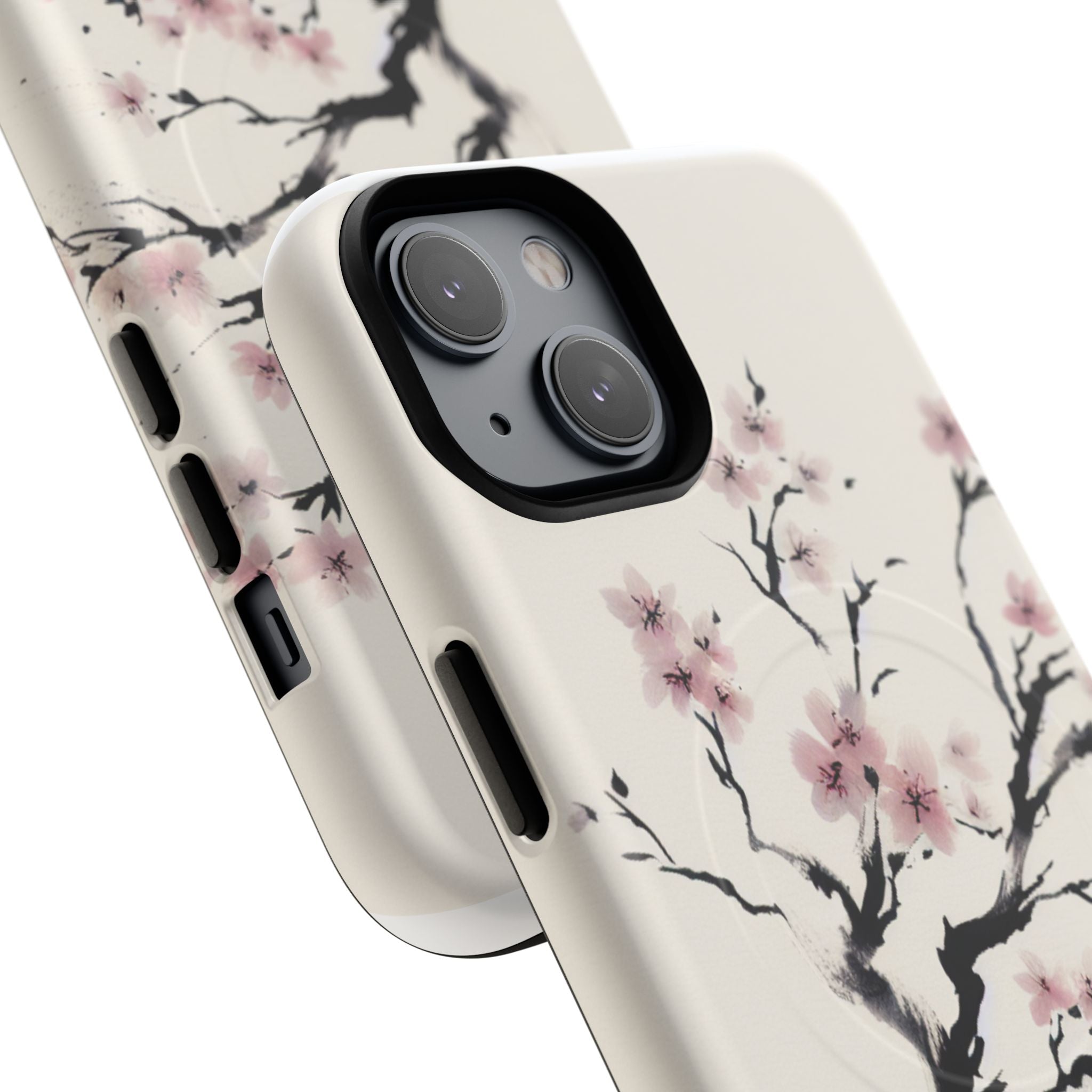 Cherry Blossom Tough Case, Floral Phone Cover, Protective Phone Case, Spring Gift, Unique Cell Phone Case