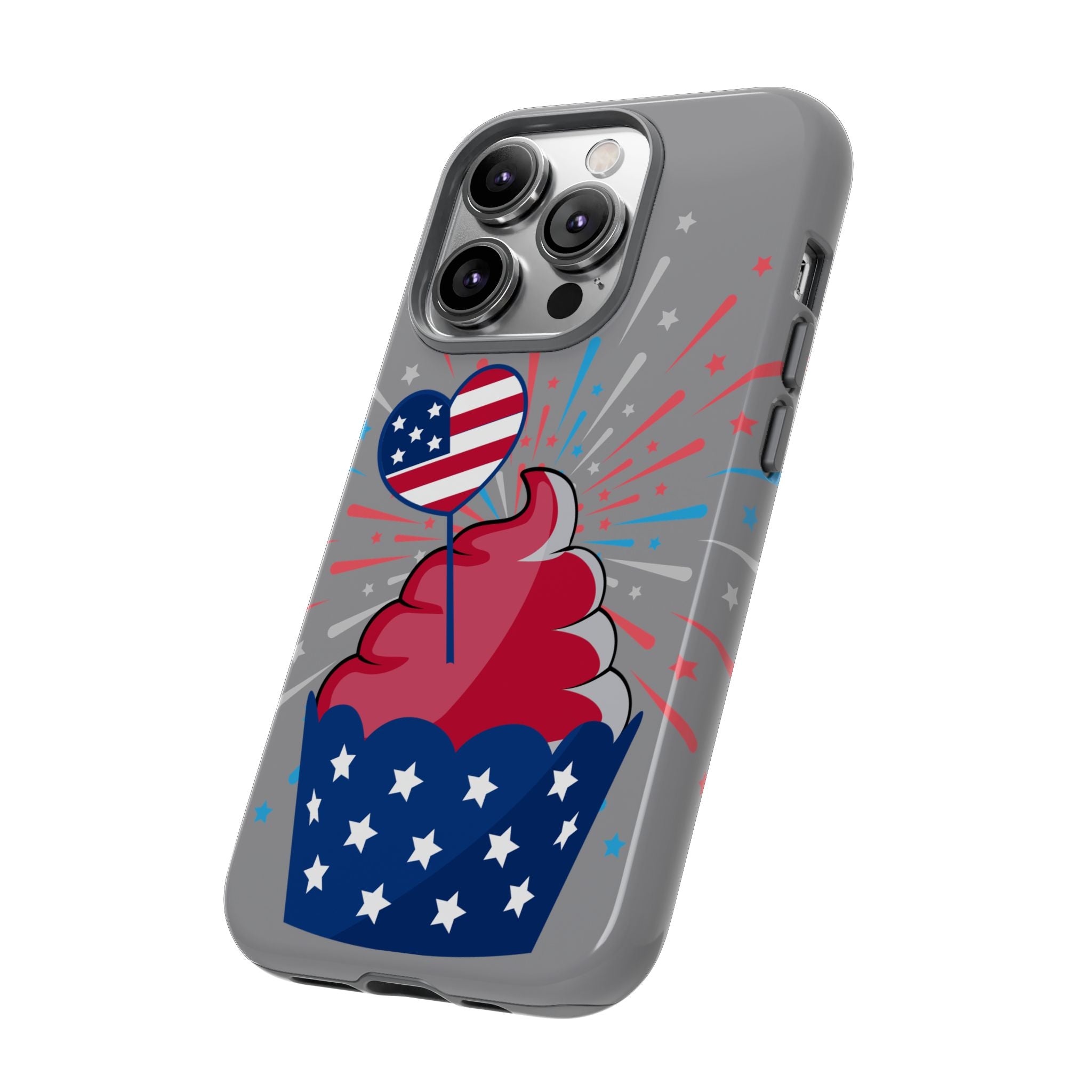 Patriotic Phone Case - Tough Cases, Independence Day Decor, July 4th Gift, Star-Spangled Design, Independence Celebration Accessory