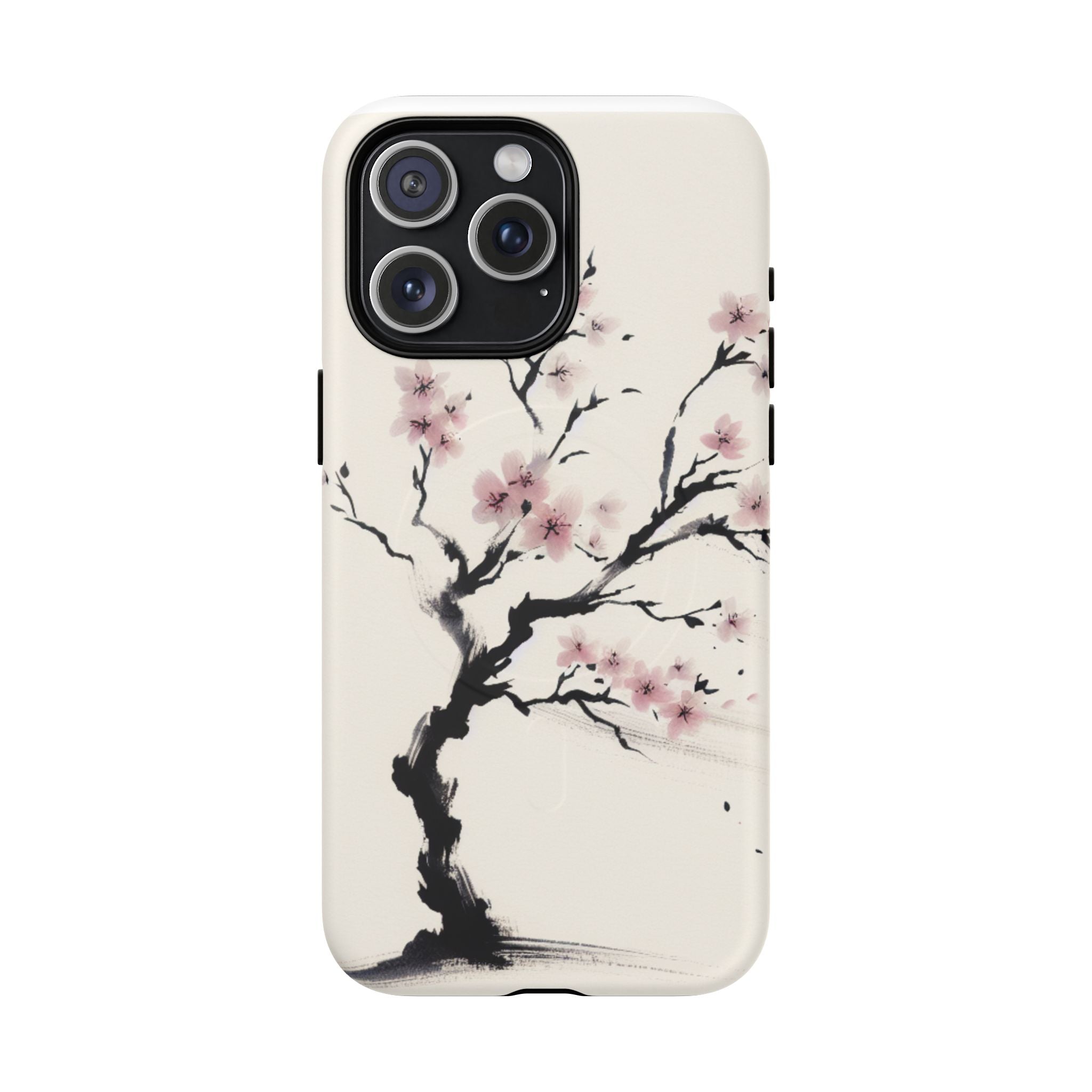Cherry Blossom Tough Case, Floral Phone Cover, Protective Phone Case, Spring Gift, Unique Cell Phone Case