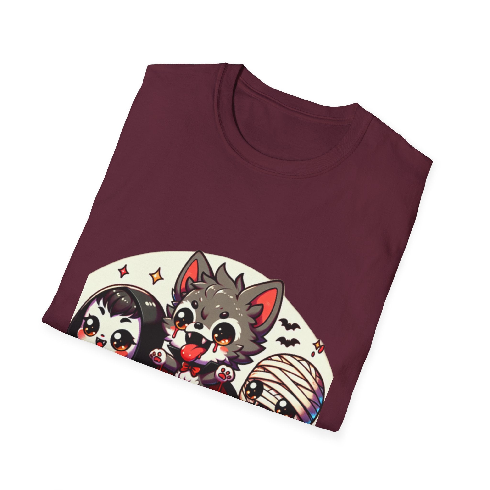 Cute Halloween Kids T-Shirt, Unisex Tee for Fall Festivals, Trick or Treat, Costume Party, Gift Idea