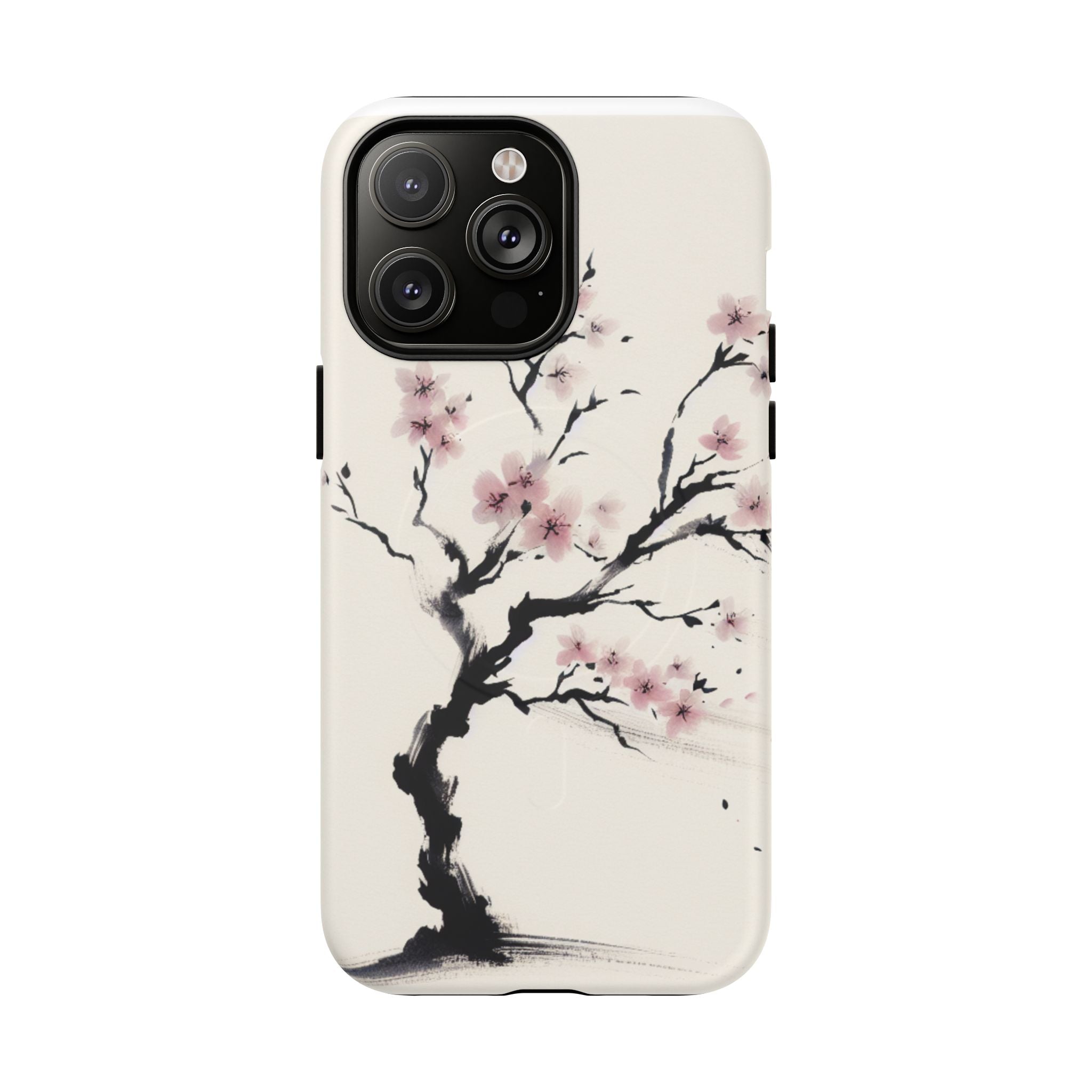 Cherry Blossom Tough Case, Floral Phone Cover, Protective Phone Case, Spring Gift, Unique Cell Phone Case