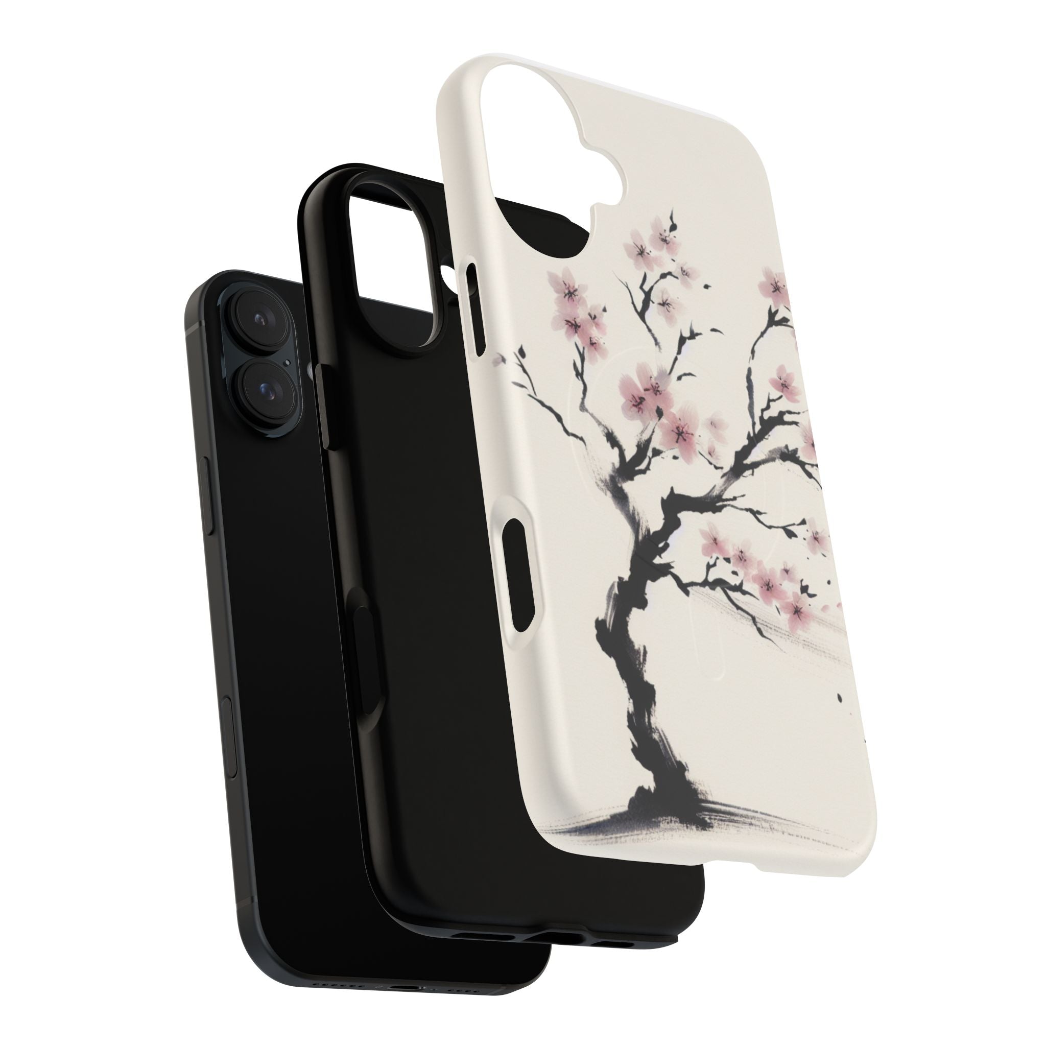 Cherry Blossom Tough Case, Floral Phone Cover, Protective Phone Case, Spring Gift, Unique Cell Phone Case