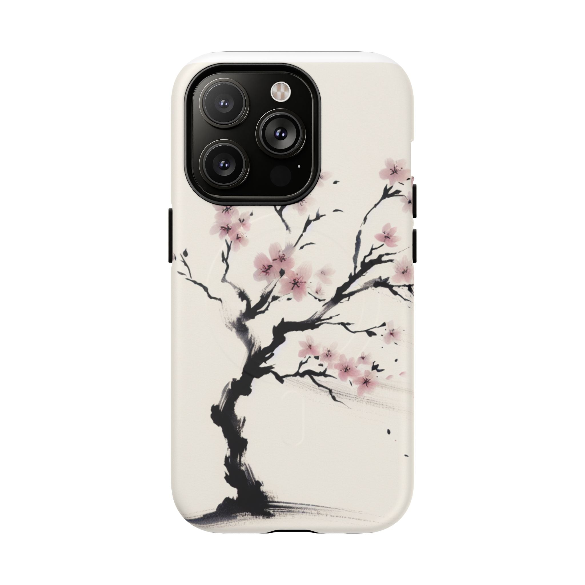 Cherry Blossom Tough Case, Floral Phone Cover, Protective Phone Case, Spring Gift, Unique Cell Phone Case