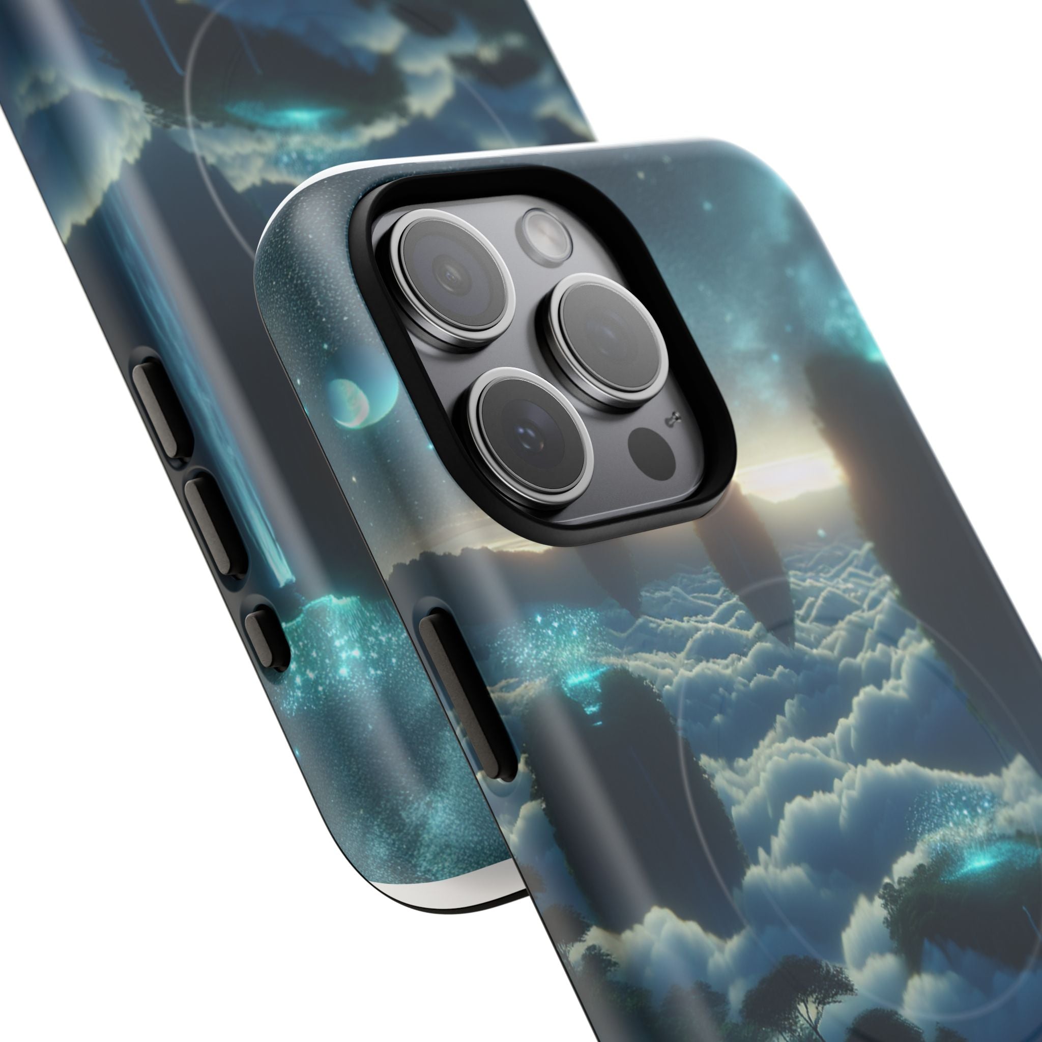 Dreamy Landscape Magnetic Phone Case, Tough Armor Cover, Cosmic Gift, Aesthetic Case for Cell Phones, Unique Phone Accessory