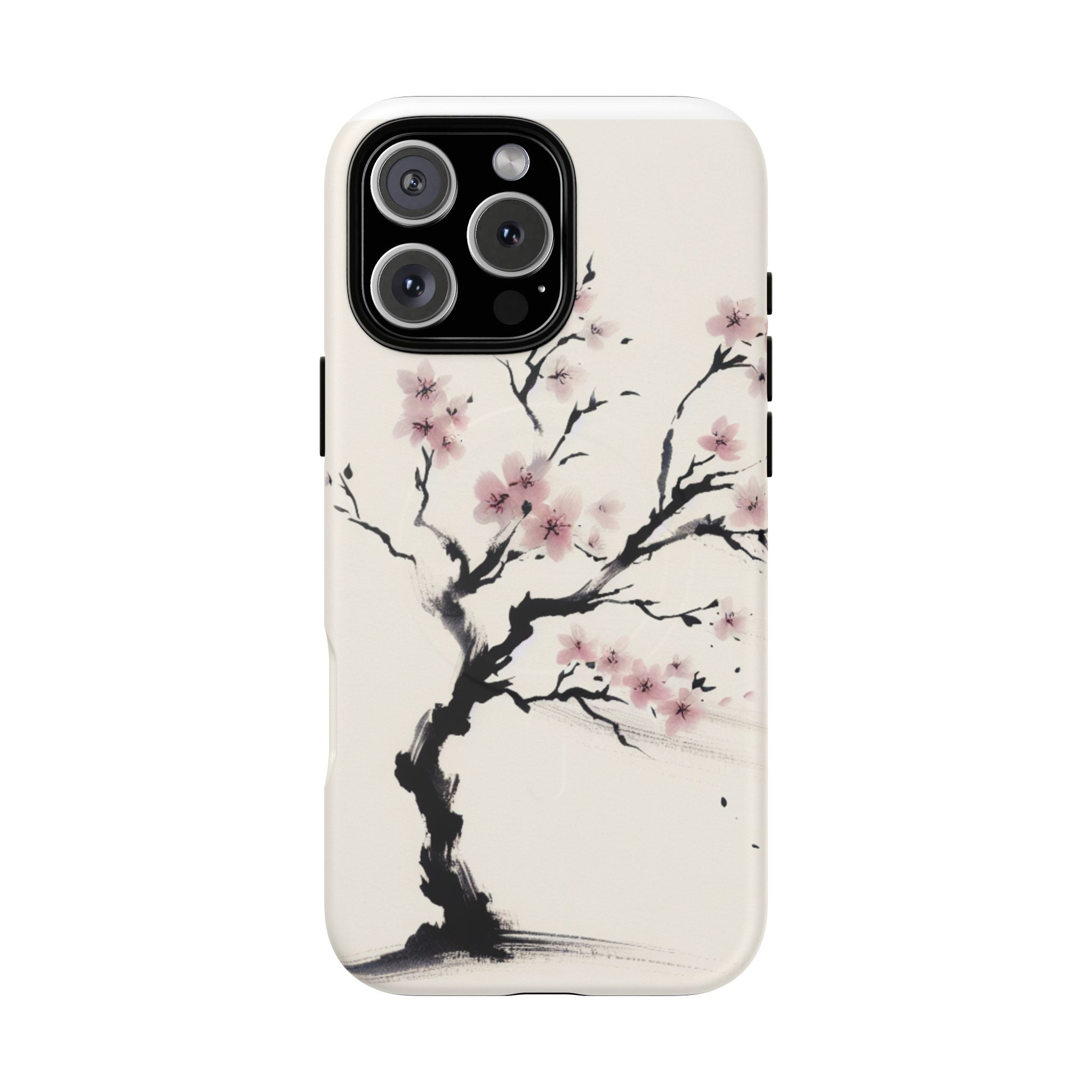Cherry Blossom Tough Case, Floral Phone Cover, Protective Phone Case, Spring Gift, Unique Cell Phone Case
