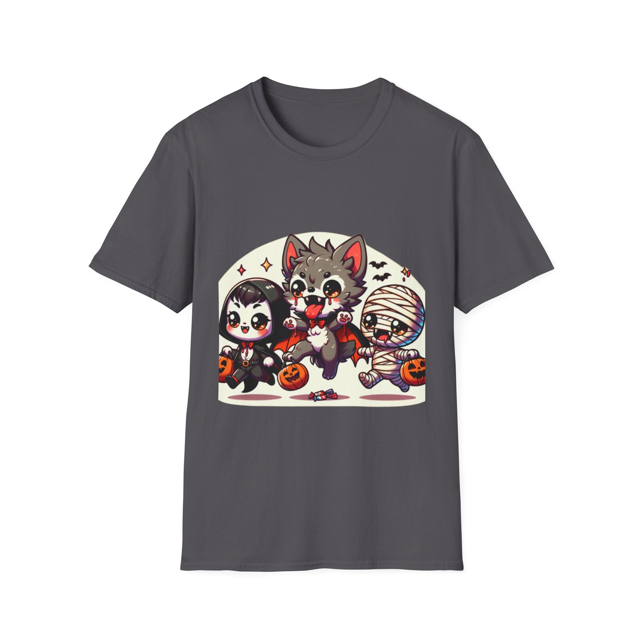 Cute Halloween Kids T-Shirt, Unisex Tee for Fall Festivals, Trick or Treat, Costume Party, Gift Idea