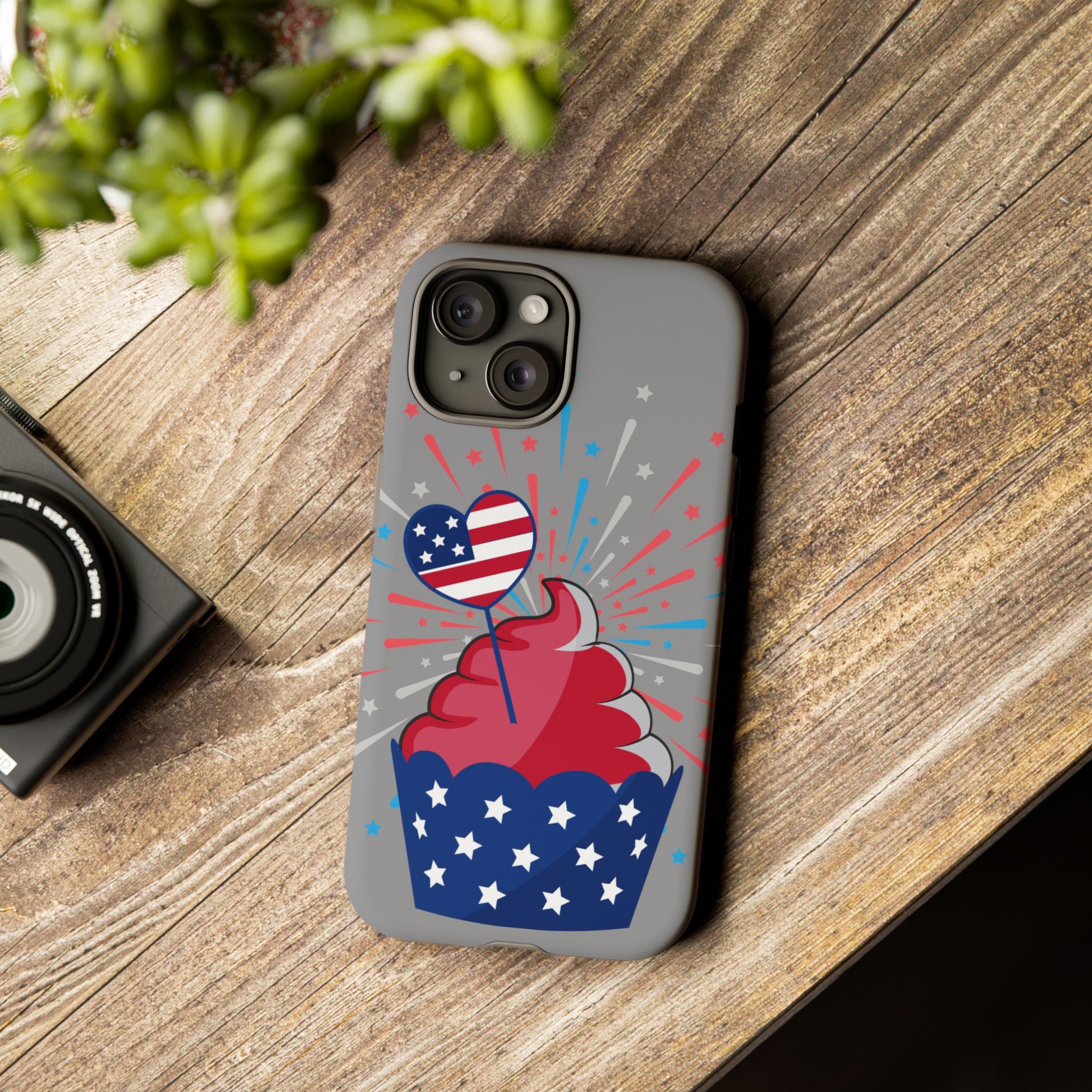 Patriotic Phone Case - Tough Cases, Independence Day Decor, July 4th Gift, Star-Spangled Design, Independence Celebration Accessory