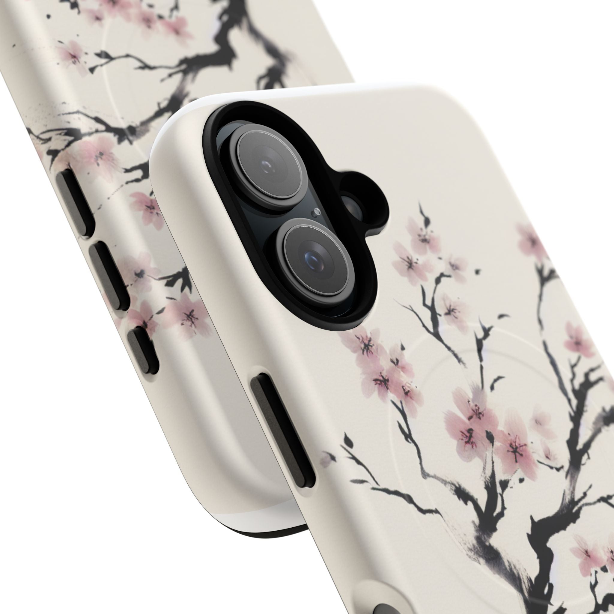 Cherry Blossom Tough Case, Floral Phone Cover, Protective Phone Case, Spring Gift, Unique Cell Phone Case