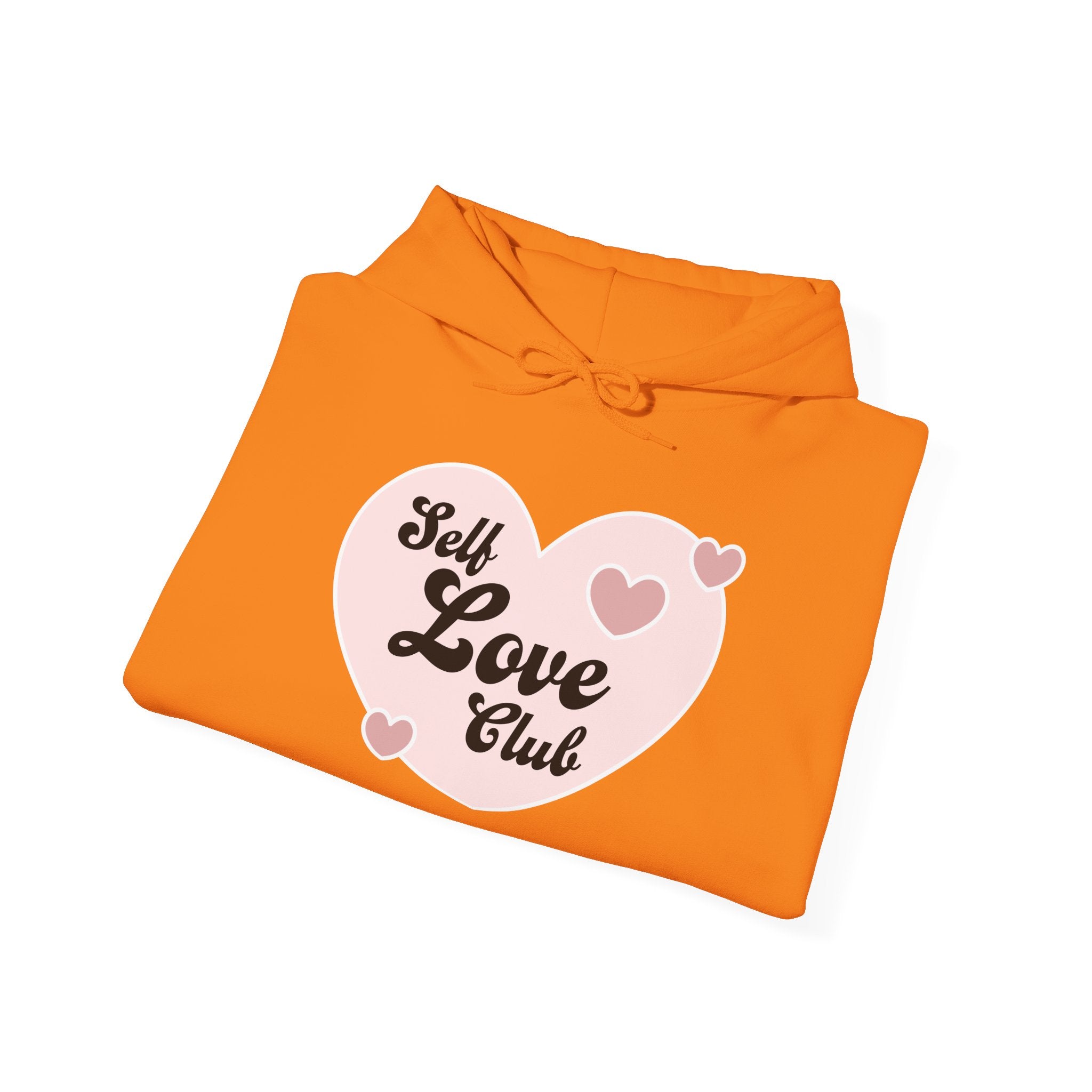 Self Love Club Hoodie, Unisex Sweatshirt, Cozy Hooded Sweatshirt, Perfect for Self-Care, Valentine's Day Gift, Comfort Wear