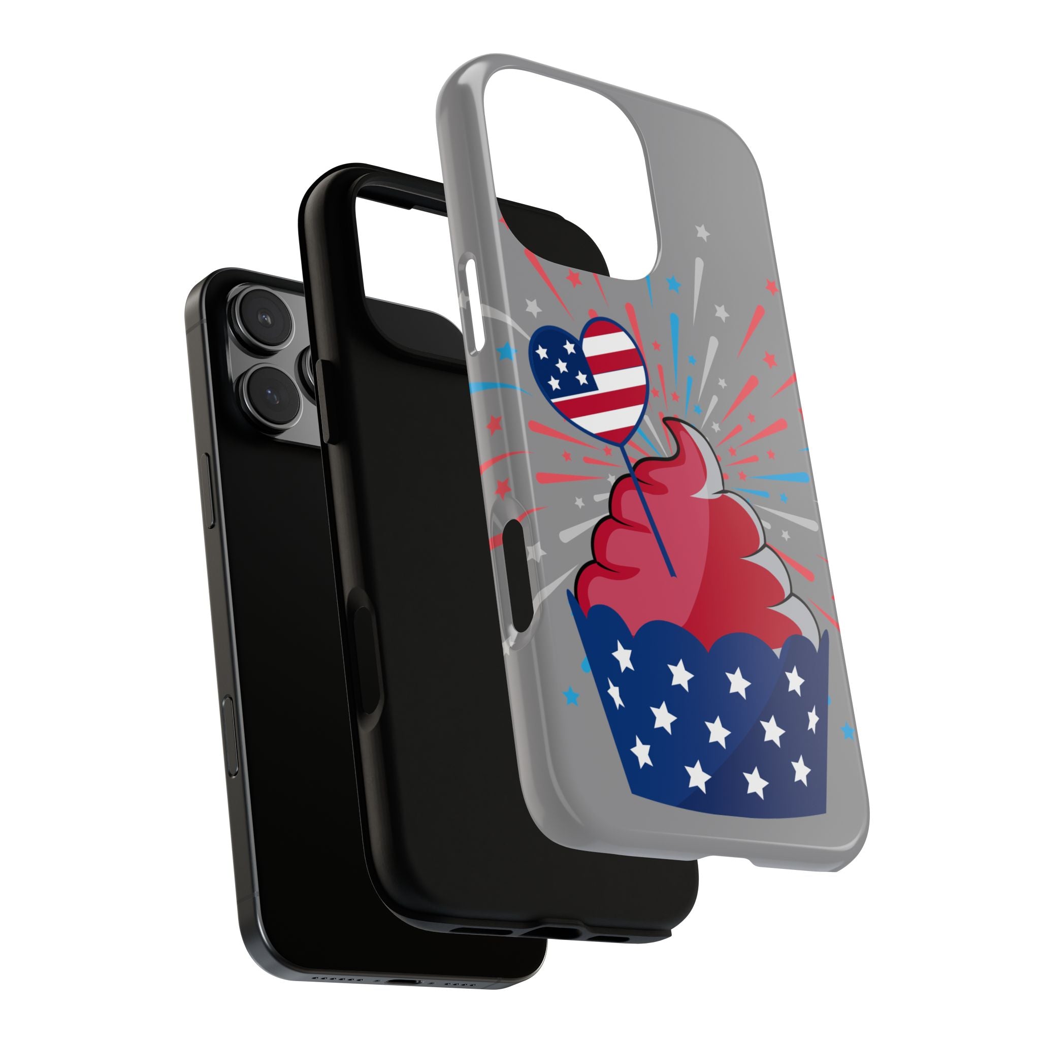 Patriotic Phone Case - Tough Cases, Independence Day Decor, July 4th Gift, Star-Spangled Design, Independence Celebration Accessory