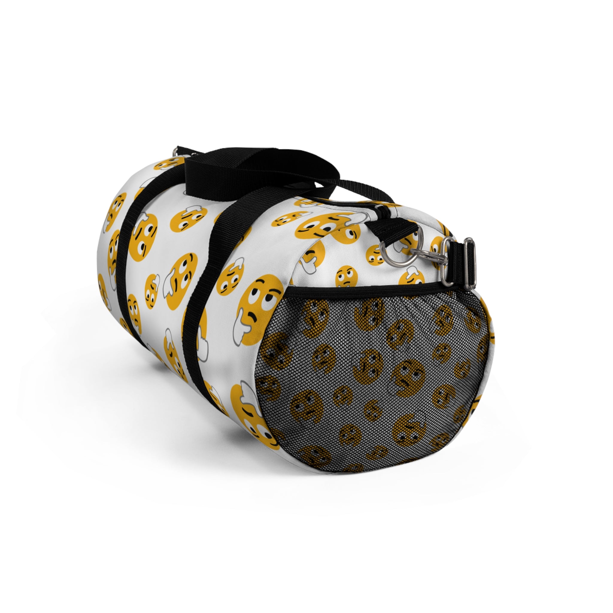 Emoji Duffel Bag | Fun Travel Bag, Sports Gym Bag, Weekend Getaway, Gift for Teens, Cute Luggage