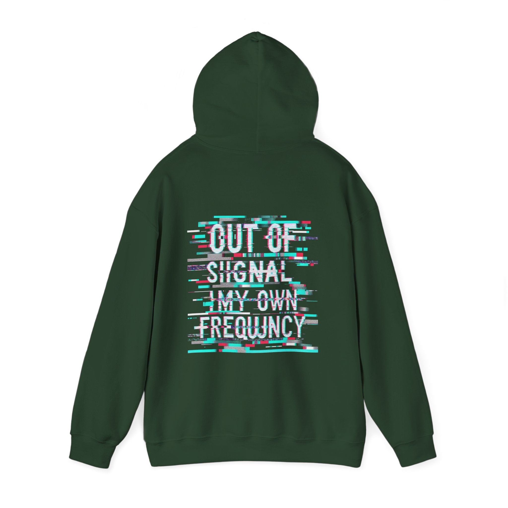 WiFi Frequency Hoodie - Unisex Heavy Blend Hooded Sweatshirt for Tech Lovers, Perfect Gift for Gamers, Cozy Lounge Wear, Casual Style