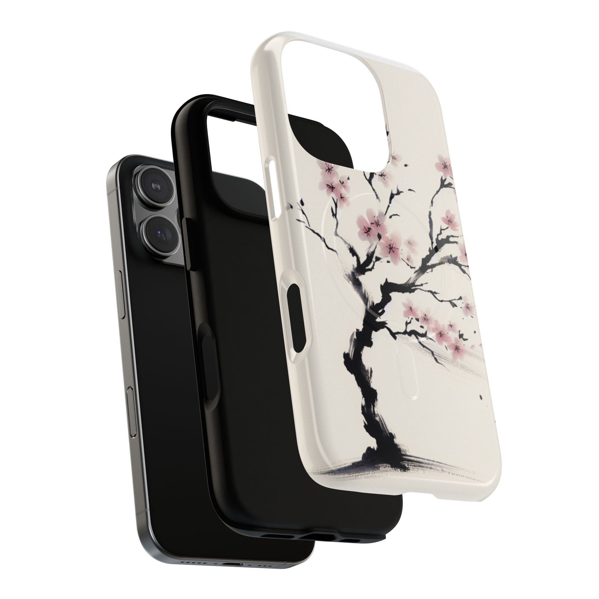 Cherry Blossom Tough Case, Floral Phone Cover, Protective Phone Case, Spring Gift, Unique Cell Phone Case