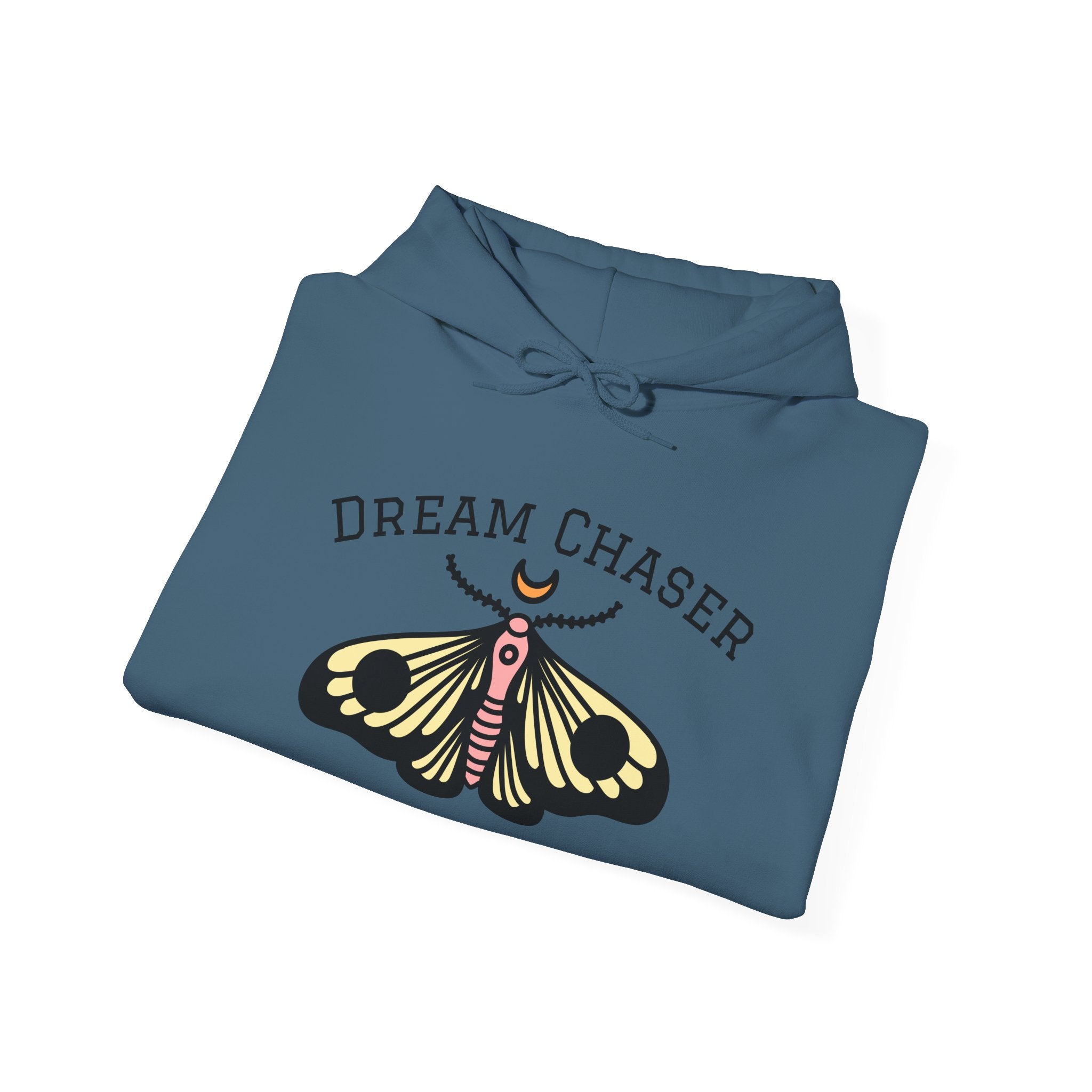 Dream Chaser Hooded Sweatshirt for Free Spirits, Cozy Gift, Motivational Apparel, Unisex Hoodie, Perfect for Every Occasion