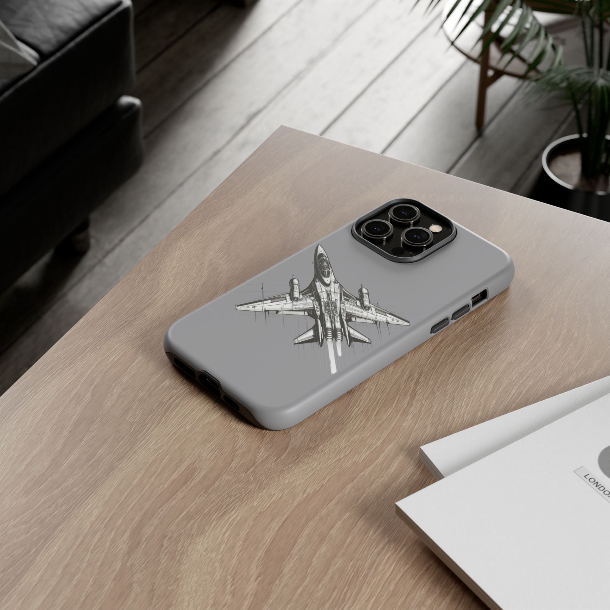 Tough Cases - Airplane Phone Case, Fighter Jet Design, Gift for Aviation Lovers, Durable Protection, Cool Tech Accessories