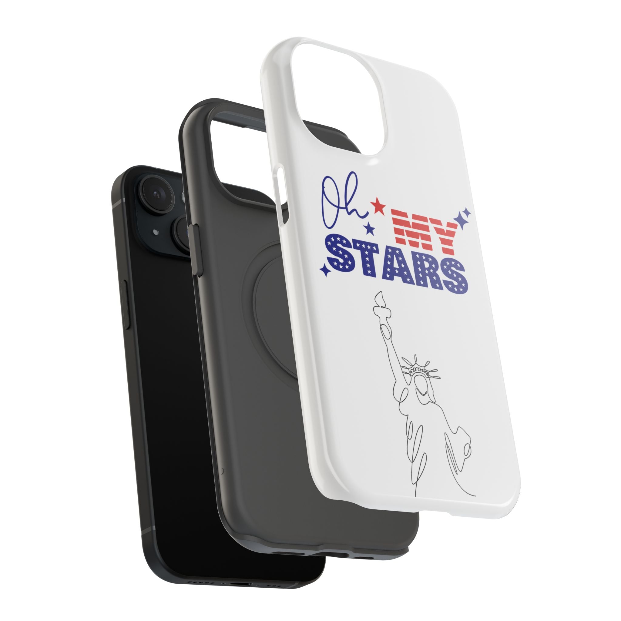 Stylish Impact-Resistant Phone Cases, Fun Gift for Patriots, July 4th Celebrations, Unique Phone Accessories, Conversation Starters