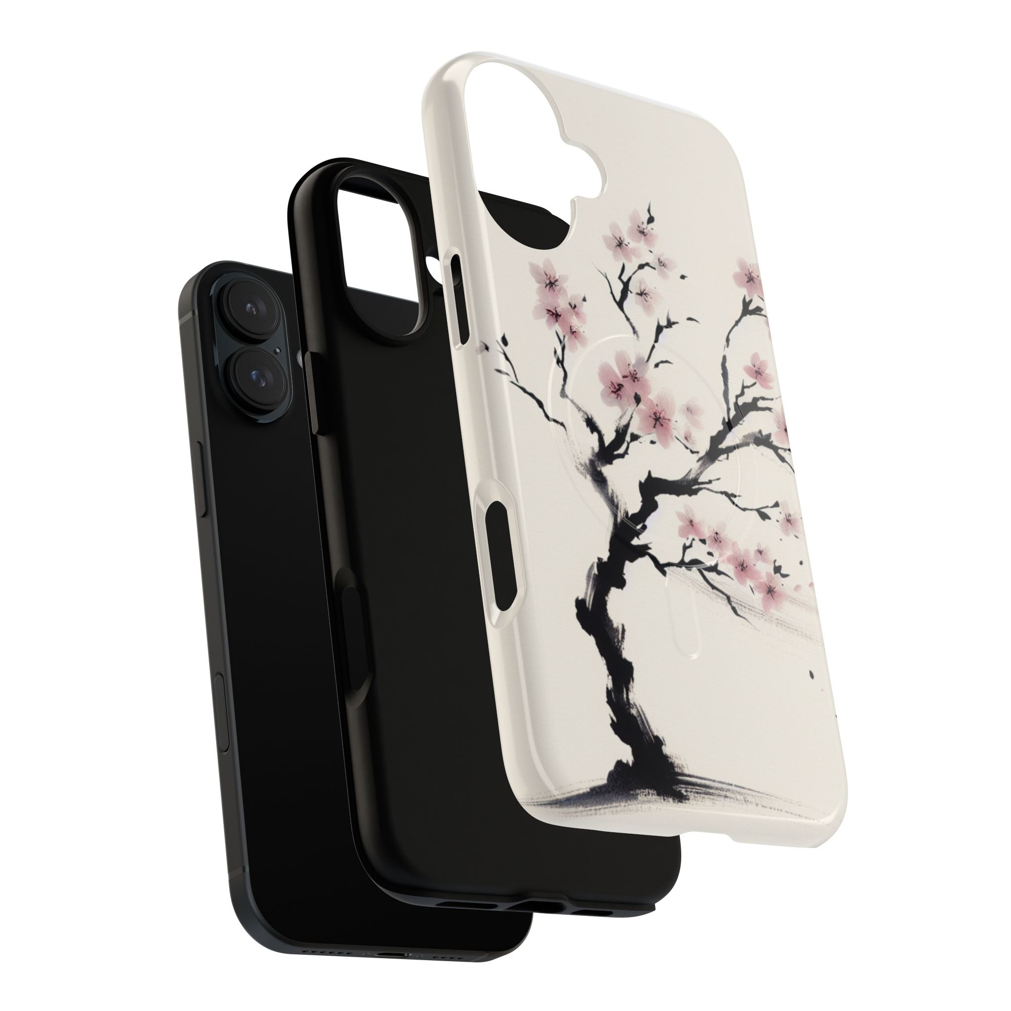Cherry Blossom Tough Case, Floral Phone Cover, Protective Phone Case, Spring Gift, Unique Cell Phone Case