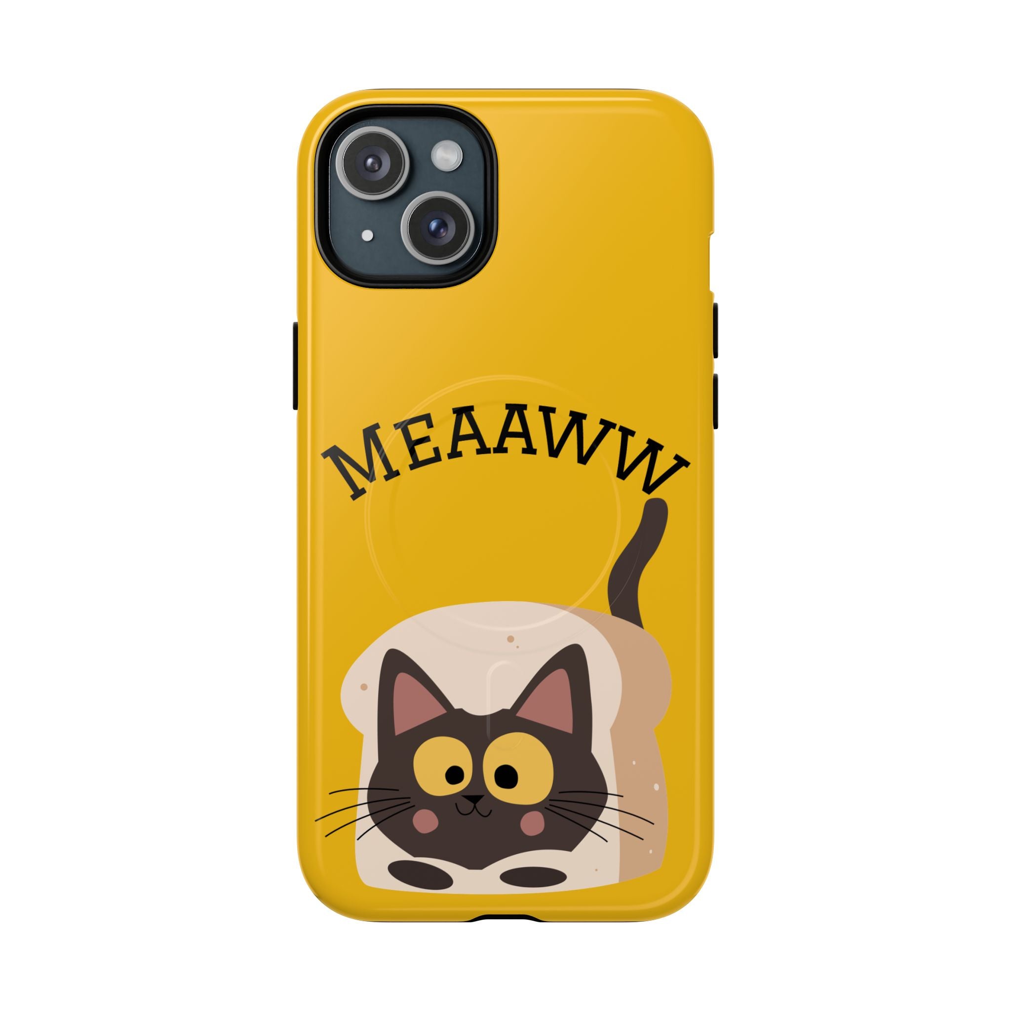 Funny Cat Phone Case for Pet Lovers, Tough Magnetic Cases, Cute Cat Accessory, Gift for Cat Owners, Unique Cat Themed Gift