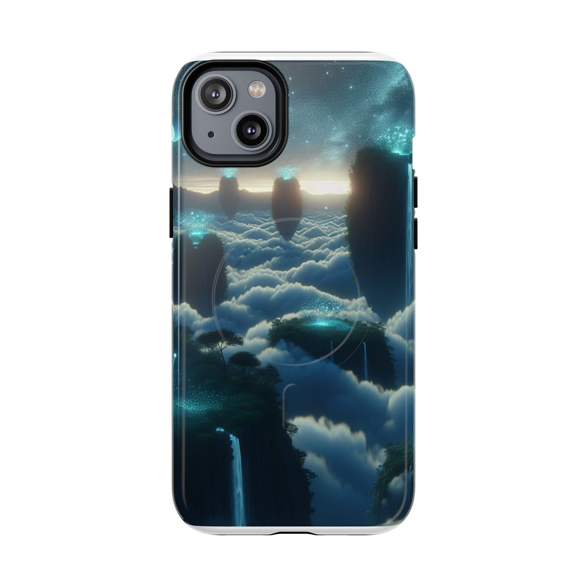Dreamy Landscape Magnetic Phone Case, Tough Armor Cover, Cosmic Gift, Aesthetic Case for Cell Phones, Unique Phone Accessory