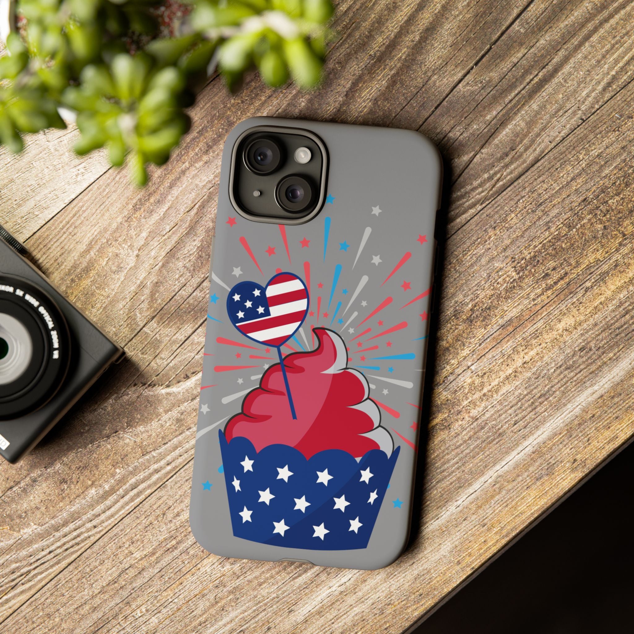Patriotic Phone Case - Tough Cases, Independence Day Decor, July 4th Gift, Star-Spangled Design, Independence Celebration Accessory