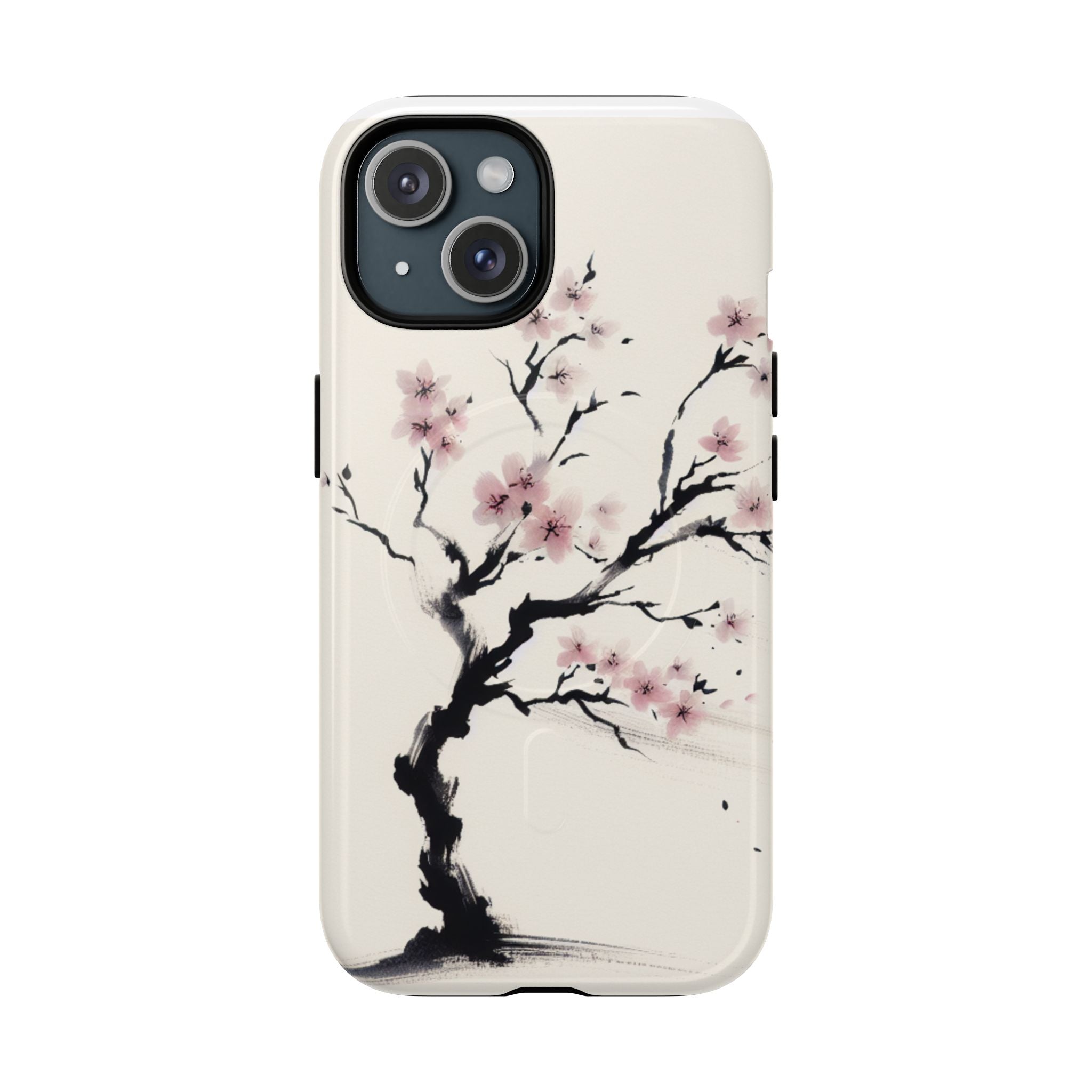 Cherry Blossom Tough Case, Floral Phone Cover, Protective Phone Case, Spring Gift, Unique Cell Phone Case