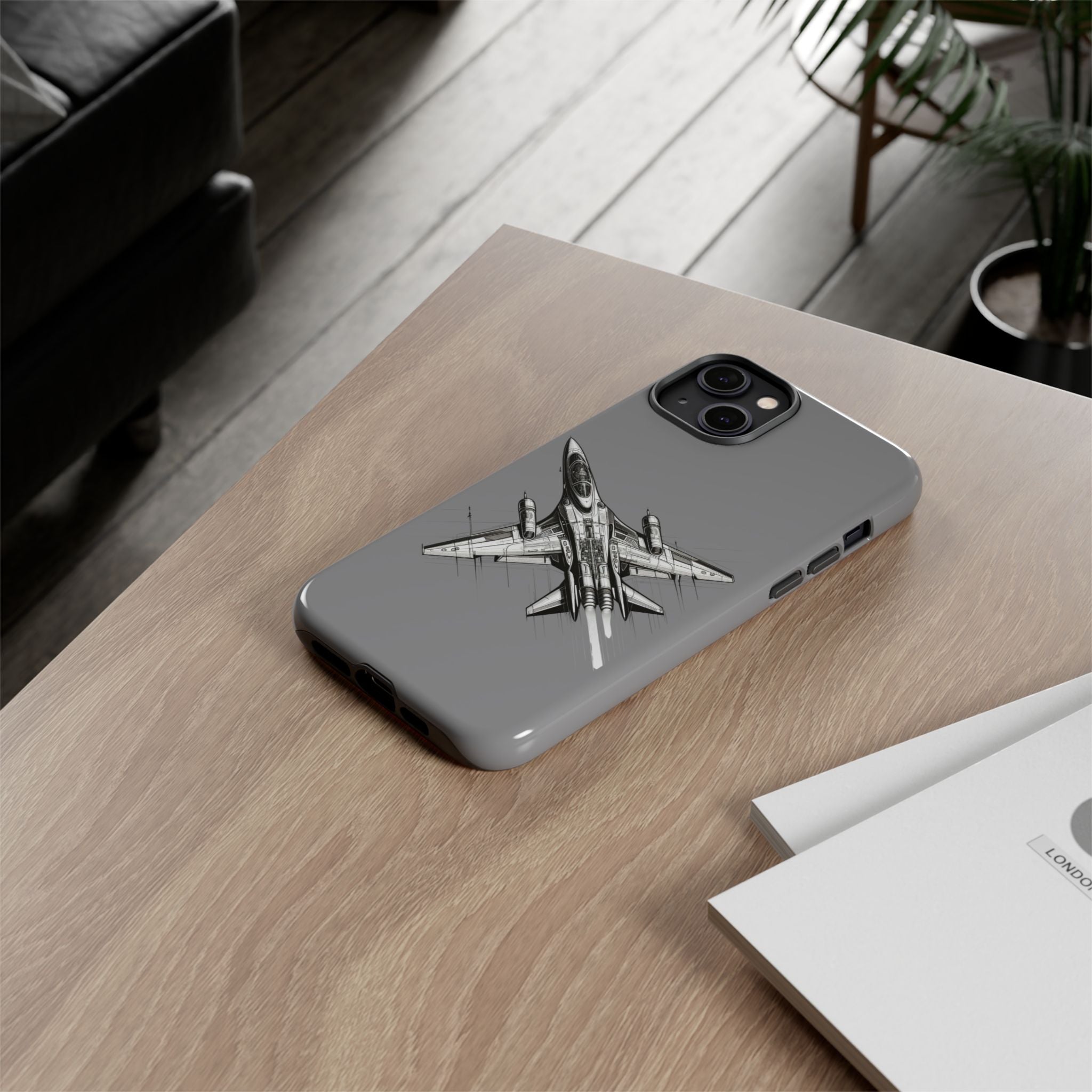 Tough Cases - Airplane Phone Case, Fighter Jet Design, Gift for Aviation Lovers, Durable Protection, Cool Tech Accessories