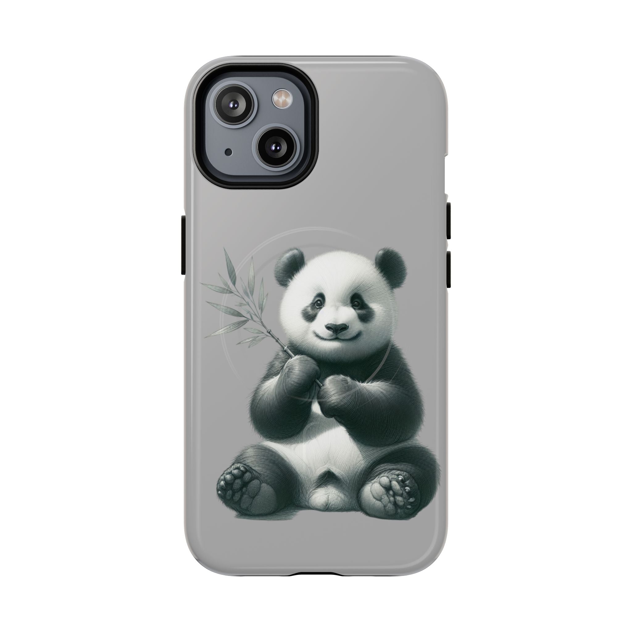 Cute Panda Magnetic Phone Case, Durable Phone Cover, Gift for Animal Lovers, Cute Phone Accessory, Stylish Protection Case