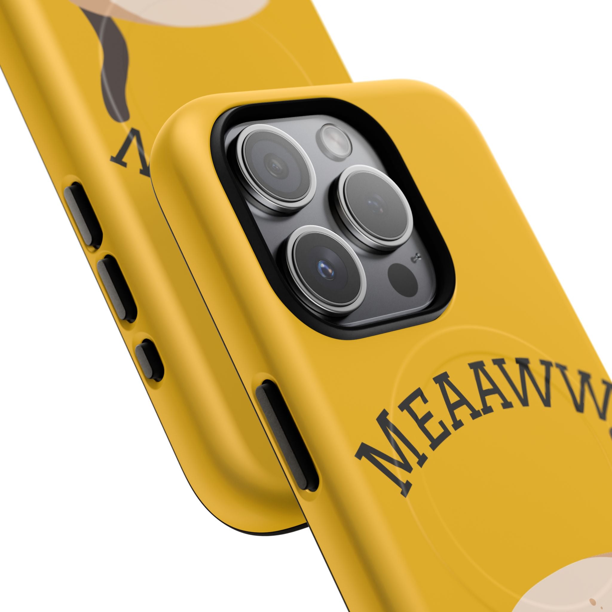 Funny Cat Phone Case for Pet Lovers, Tough Magnetic Cases, Cute Cat Accessory, Gift for Cat Owners, Unique Cat Themed Gift