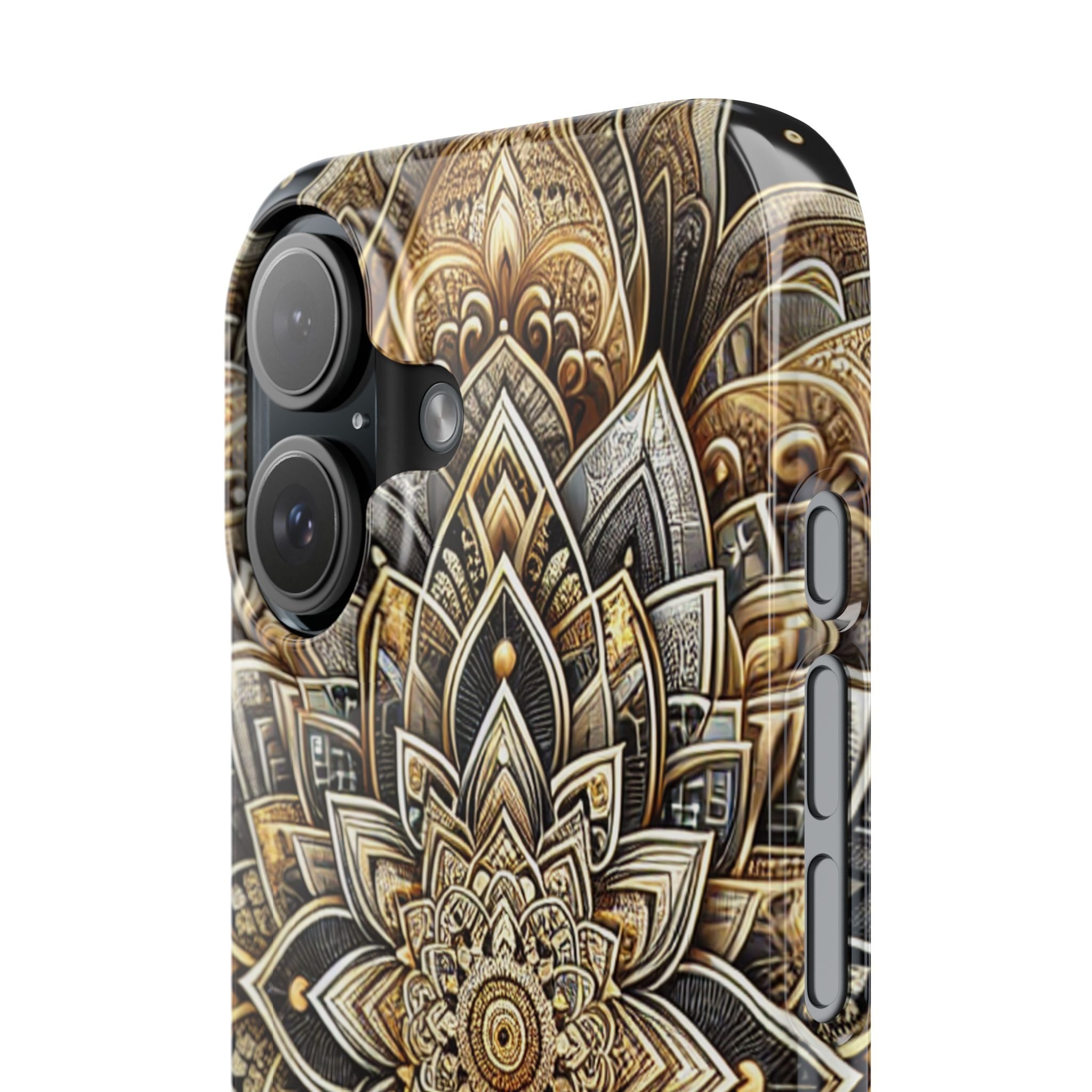Ornate Mandala Phone Case | Boho Slim Cases for iPhone | Unique Art Gifts | Trendy Phone Accessories | Ideal for Her | Birthday & Holidays
