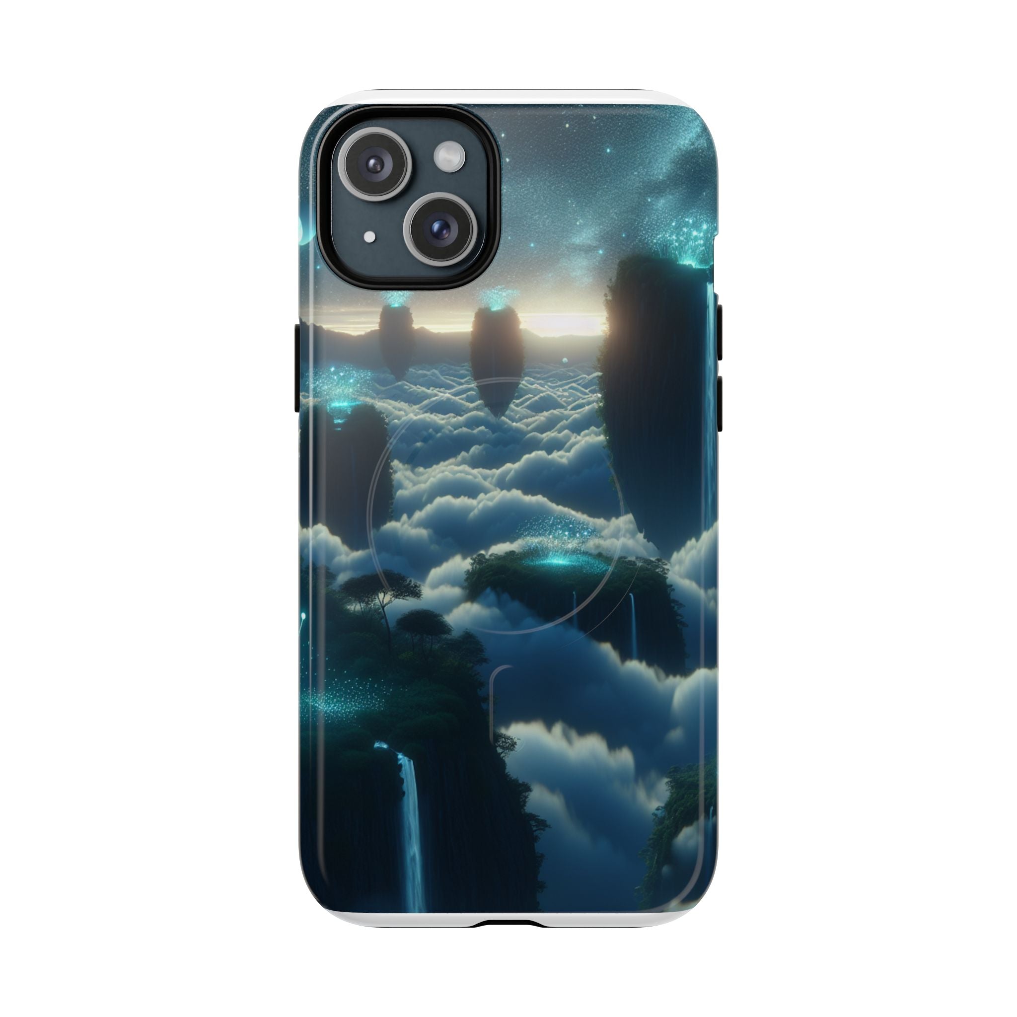 Dreamy Landscape Magnetic Phone Case, Tough Armor Cover, Cosmic Gift, Aesthetic Case for Cell Phones, Unique Phone Accessory