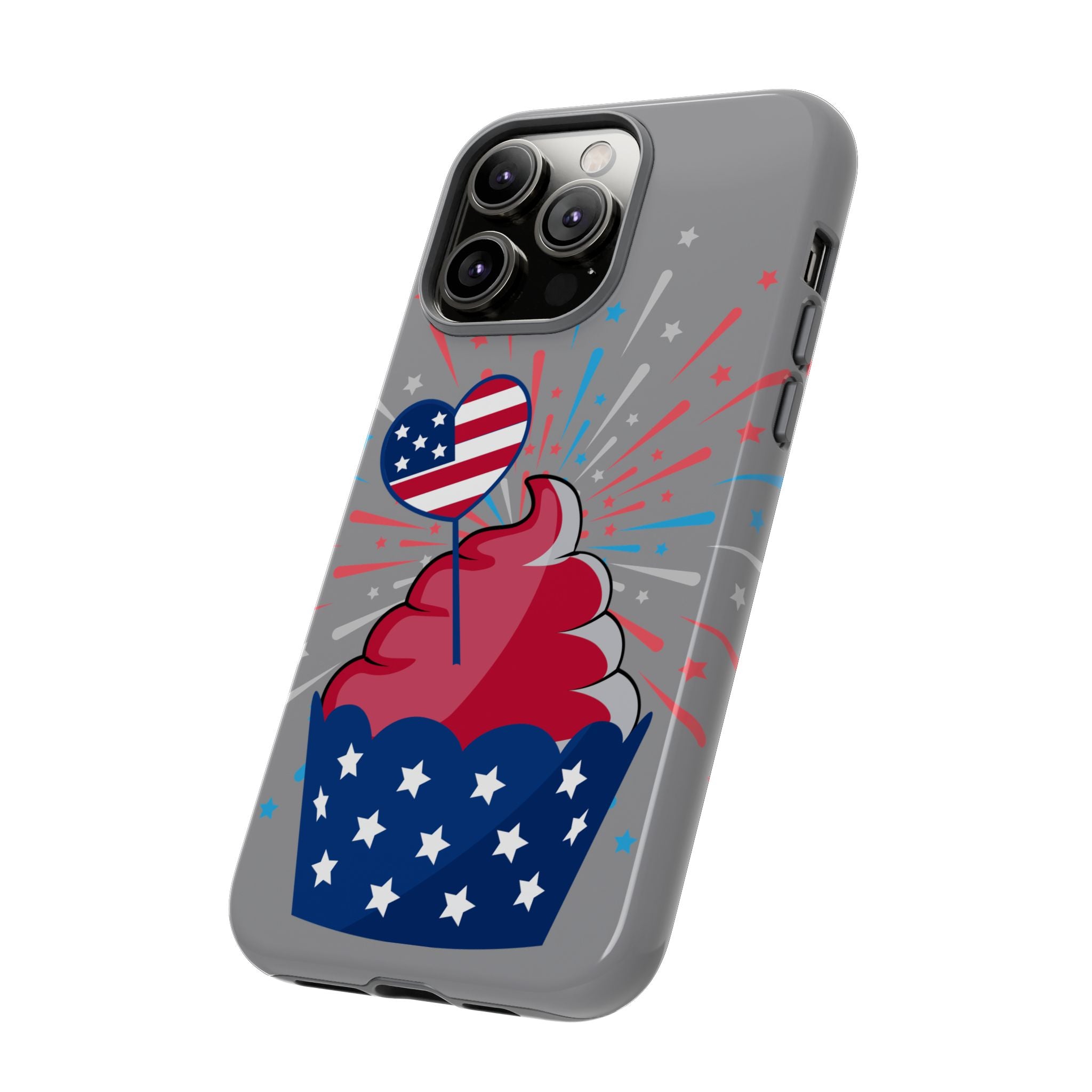 Patriotic Phone Case - Tough Cases, Independence Day Decor, July 4th Gift, Star-Spangled Design, Independence Celebration Accessory
