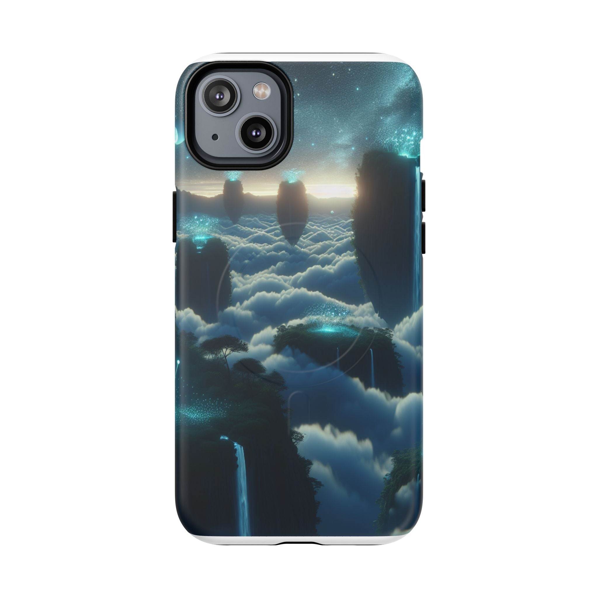 Dreamy Landscape Magnetic Phone Case, Tough Armor Cover, Cosmic Gift, Aesthetic Case for Cell Phones, Unique Phone Accessory