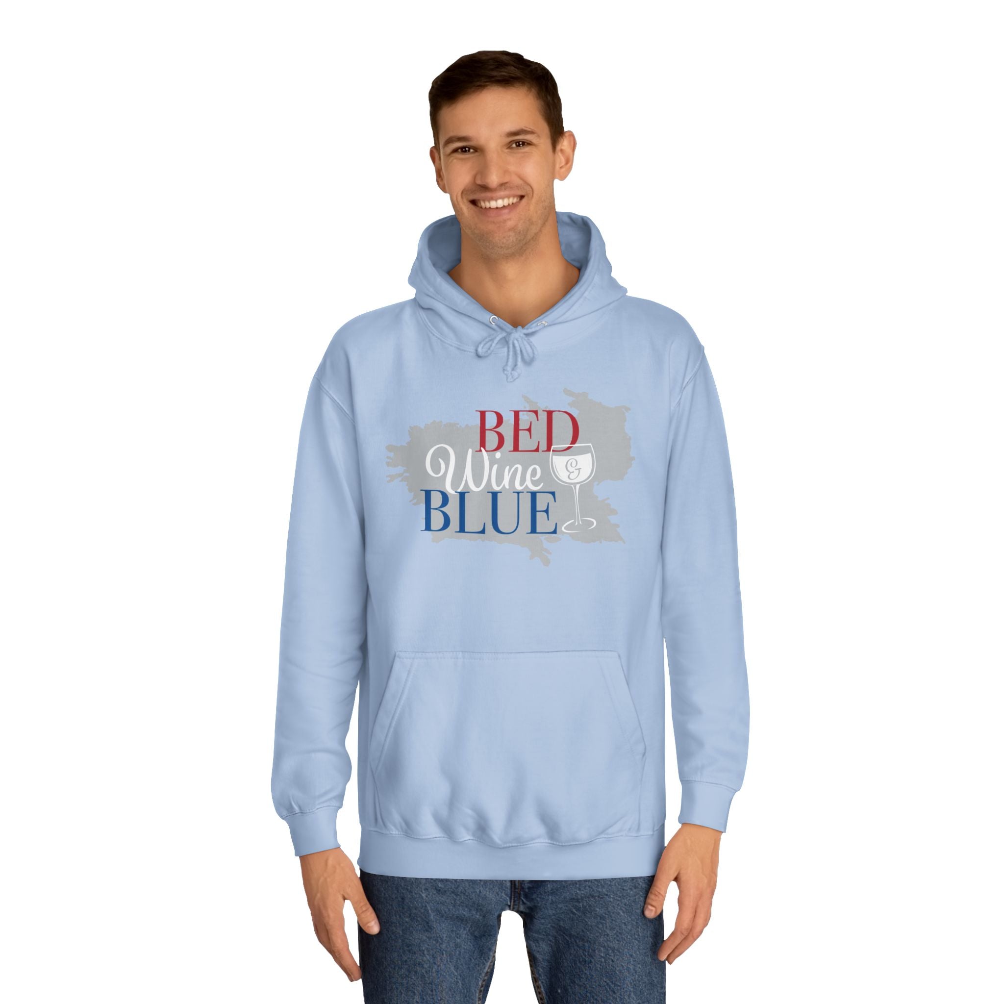 Dream Loud Unisex College Hoodie - Cozy Campus Wear, Gift for Students, Motivational Apparel, College Style, Perfect for School