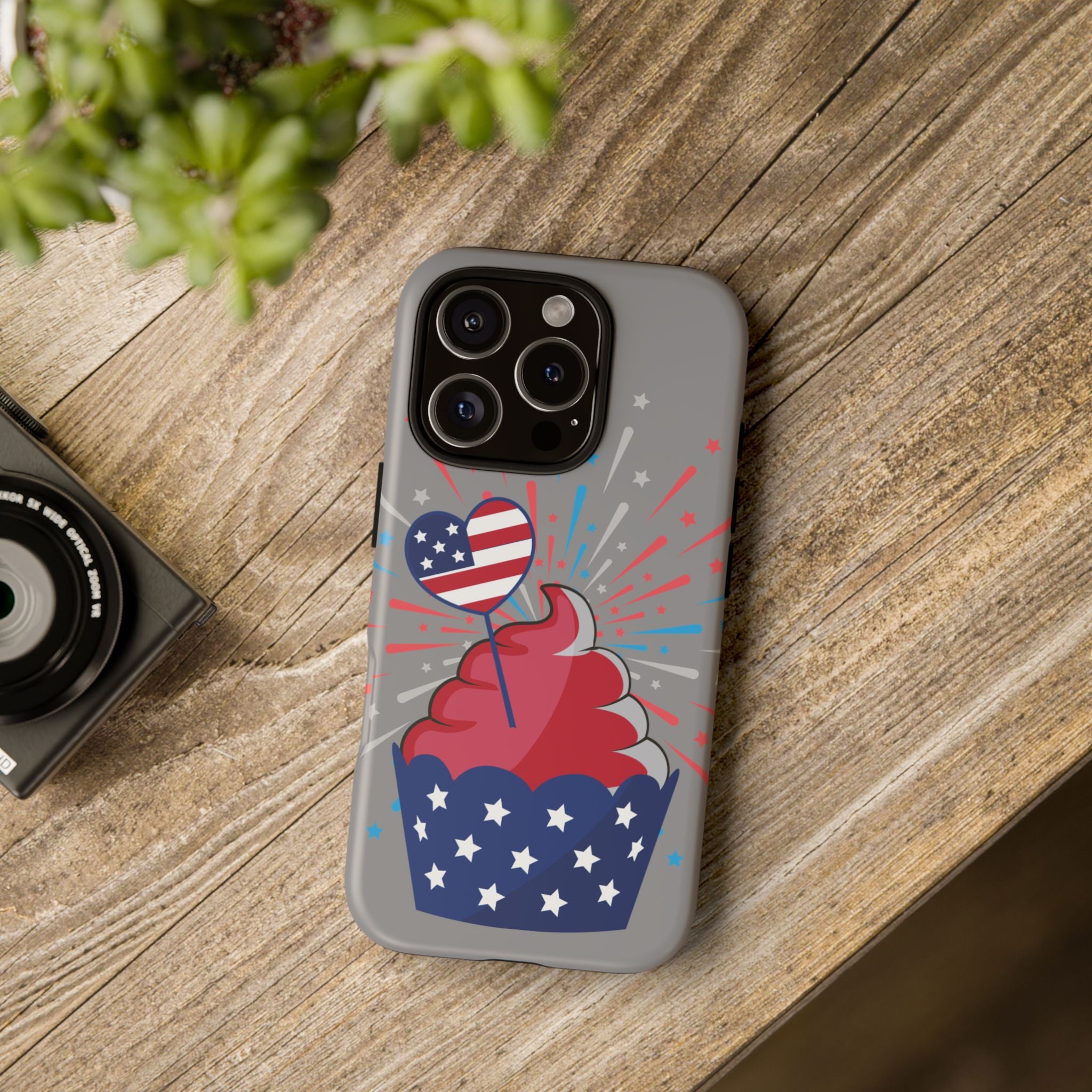 Patriotic Phone Case - Tough Cases, Independence Day Decor, July 4th Gift, Star-Spangled Design, Independence Celebration Accessory