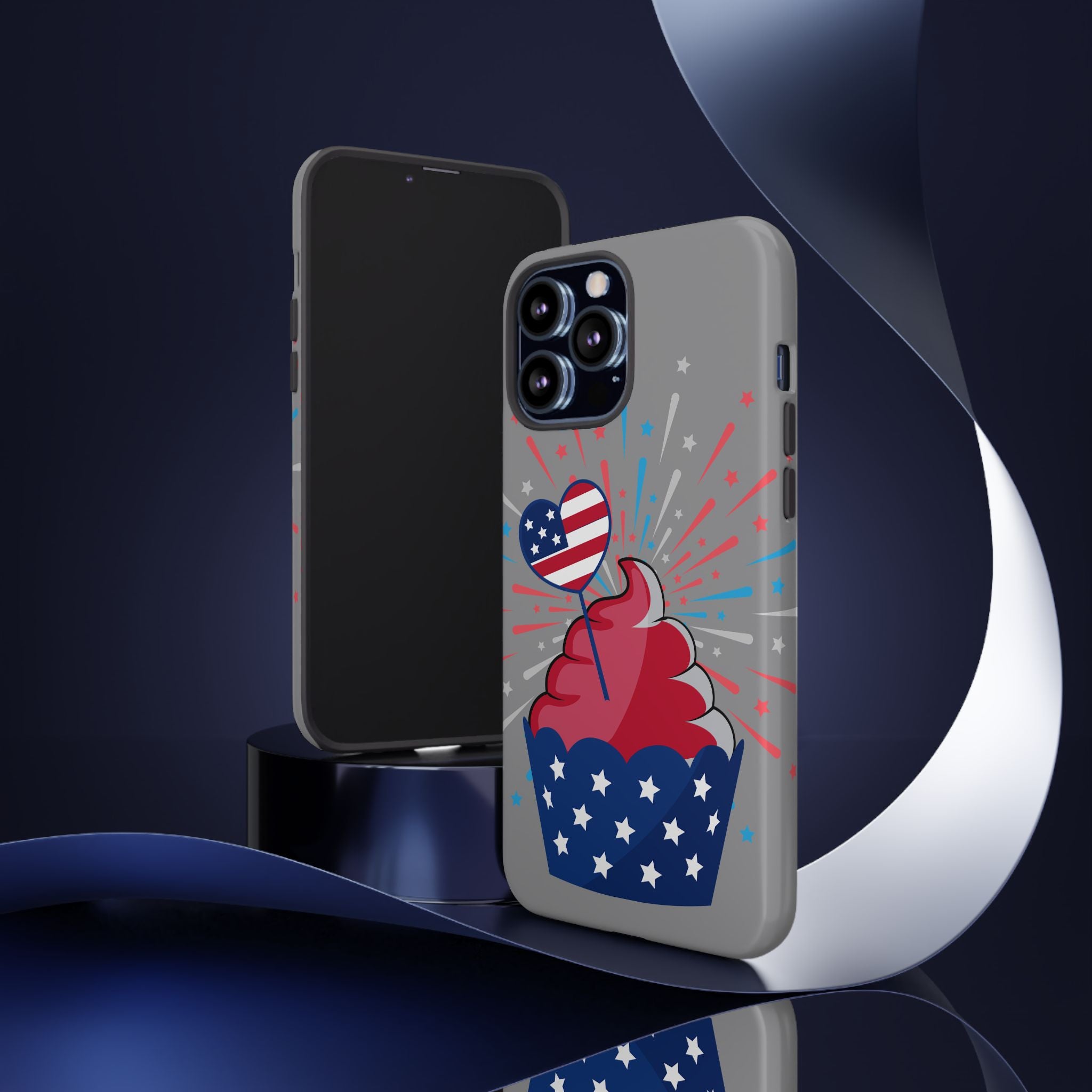 Patriotic Phone Case - Tough Cases, Independence Day Decor, July 4th Gift, Star-Spangled Design, Independence Celebration Accessory