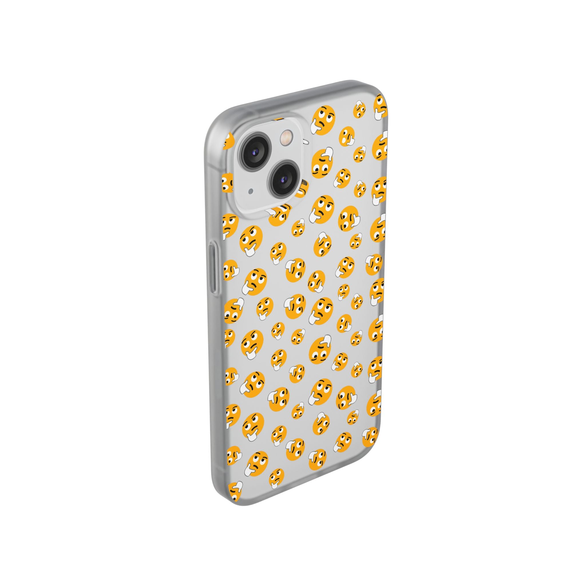 Cheerful Emoji Phone Cases, Cute Flexi Cases for iPhone, Fun Cell Phone Accessories, Gift for Teens, Birthday Party Favor