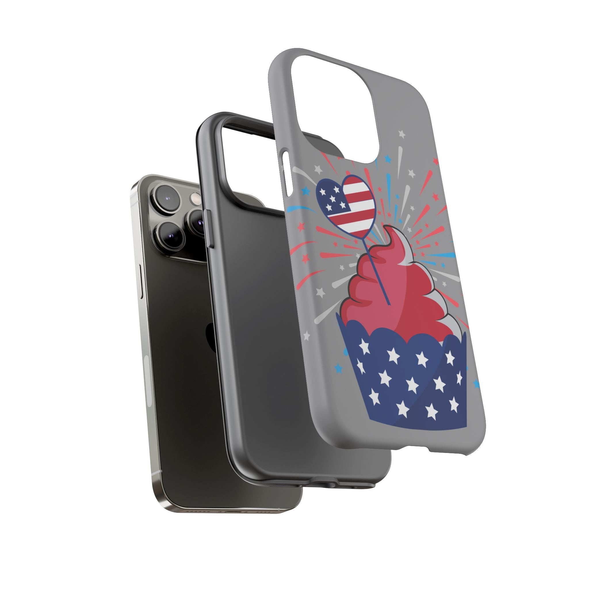 Patriotic Phone Case - Tough Cases, Independence Day Decor, July 4th Gift, Star-Spangled Design, Independence Celebration Accessory