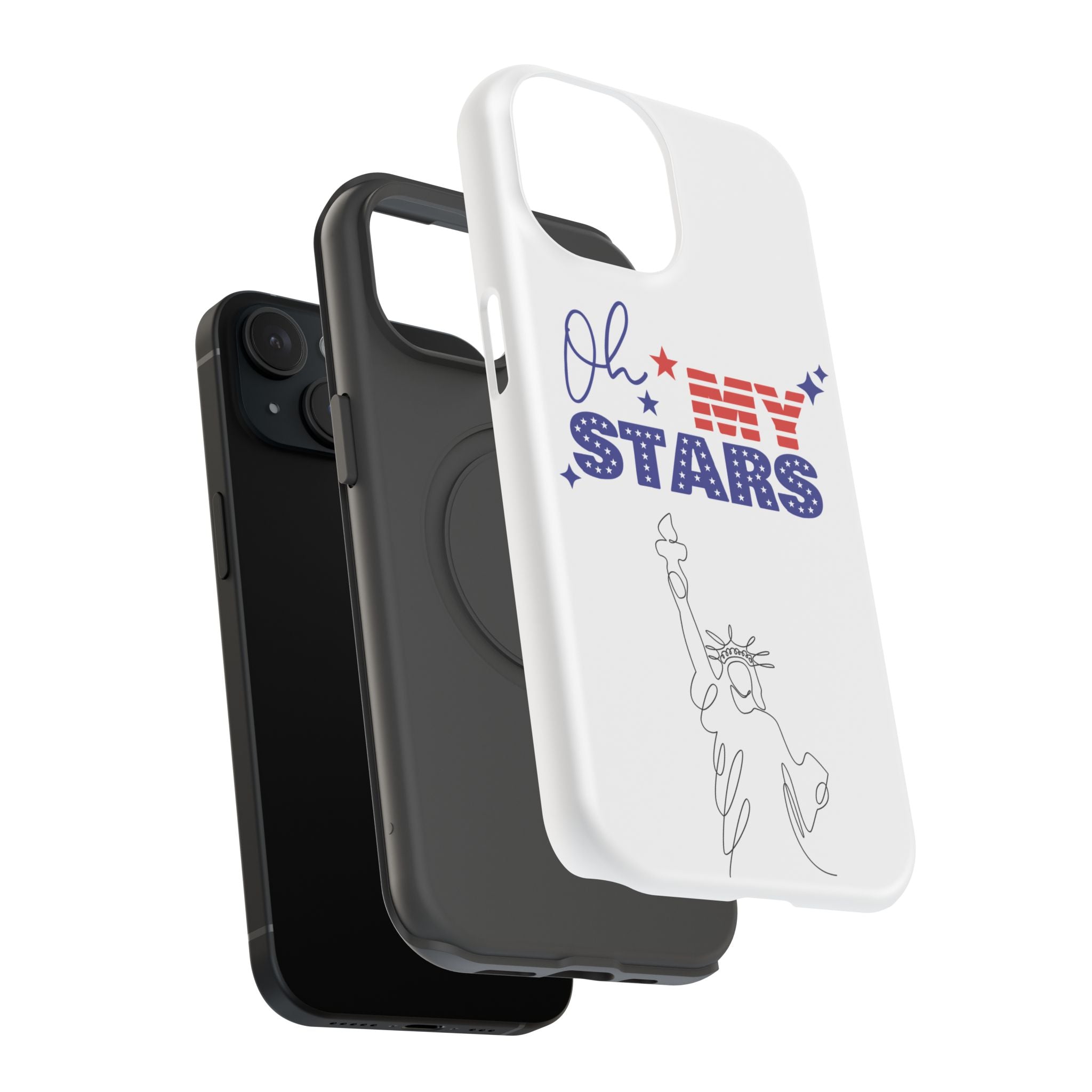 Stylish Impact-Resistant Phone Cases, Fun Gift for Patriots, July 4th Celebrations, Unique Phone Accessories, Conversation Starters