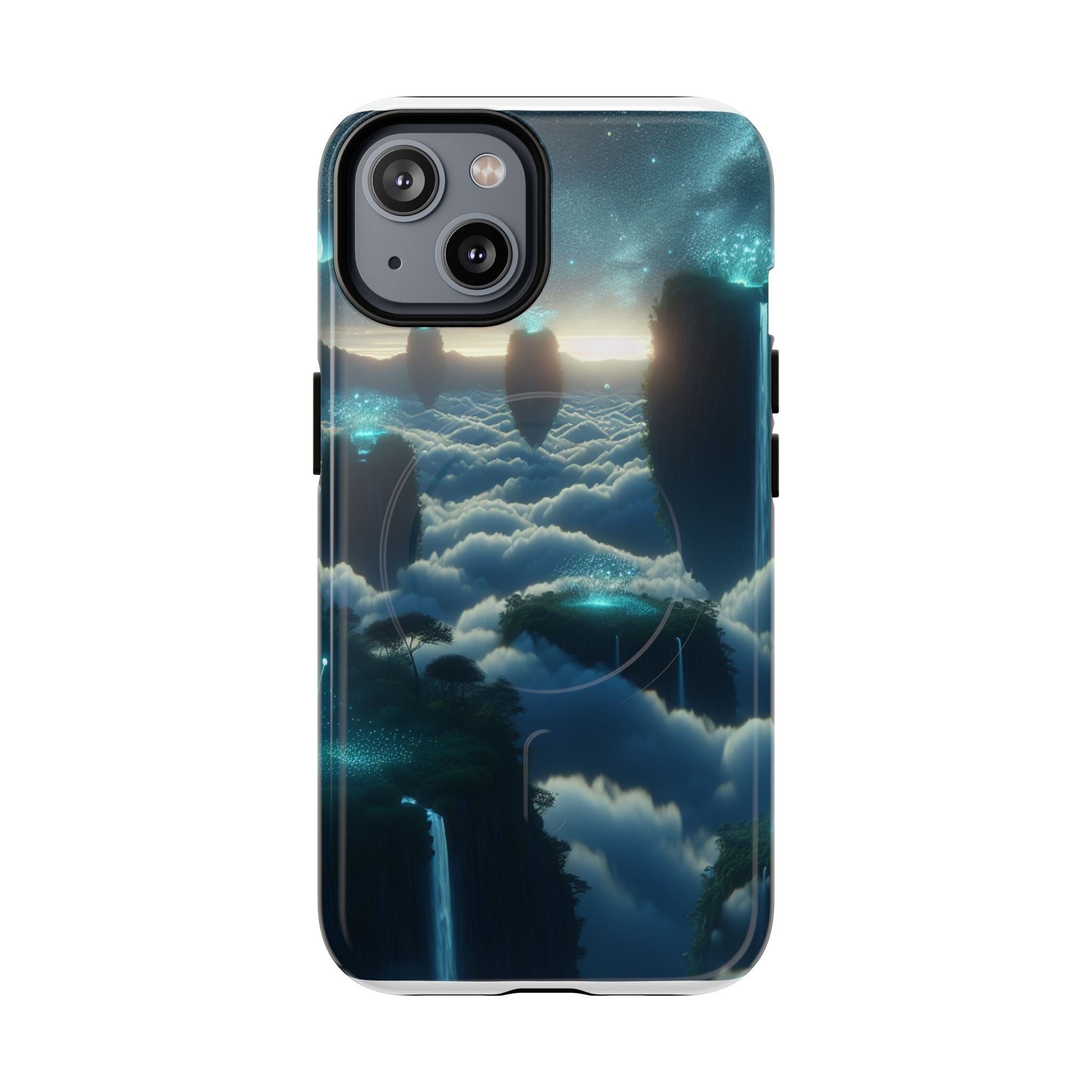 Dreamy Landscape Magnetic Phone Case, Tough Armor Cover, Cosmic Gift, Aesthetic Case for Cell Phones, Unique Phone Accessory