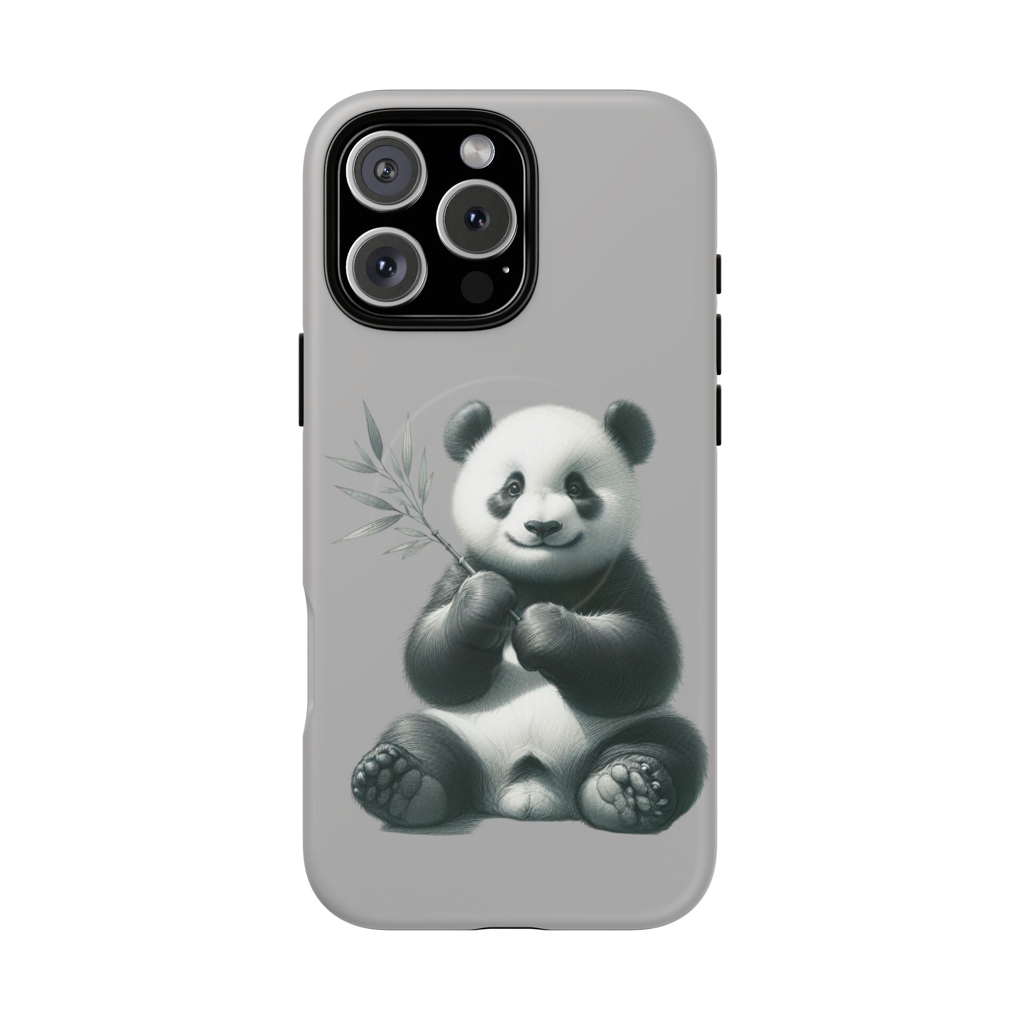Cute Panda Magnetic Phone Case, Durable Phone Cover, Gift for Animal Lovers, Cute Phone Accessory, Stylish Protection Case