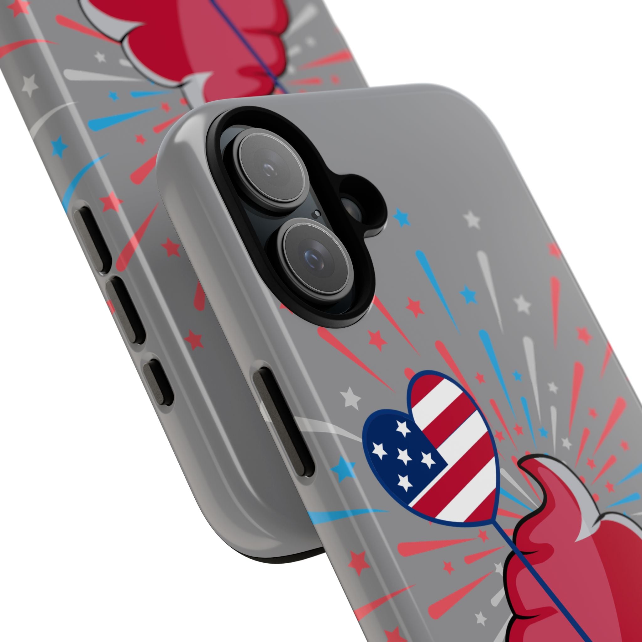 Patriotic Phone Case - Tough Cases, Independence Day Decor, July 4th Gift, Star-Spangled Design, Independence Celebration Accessory