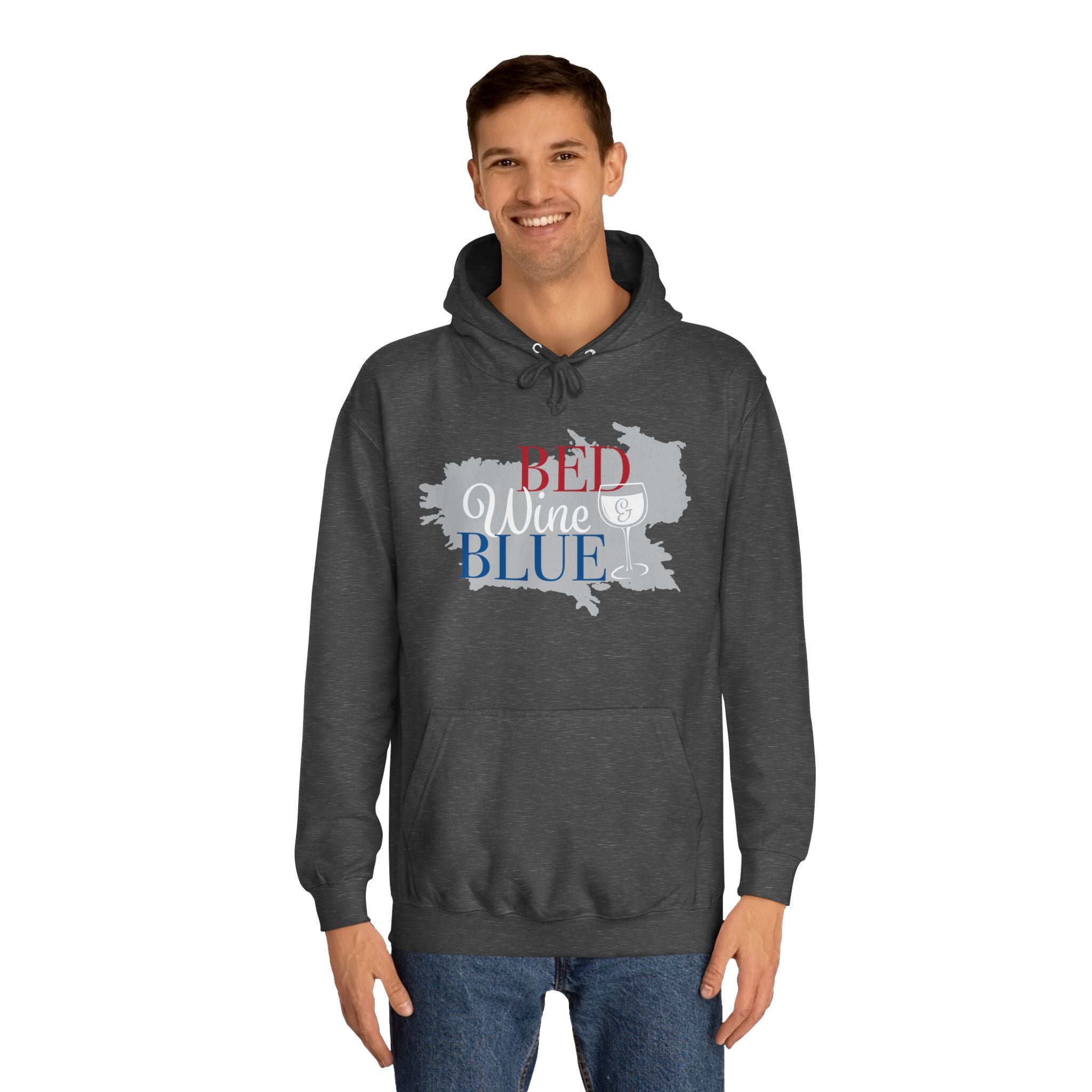Dream Loud Unisex College Hoodie - Cozy Campus Wear, Gift for Students, Motivational Apparel, College Style, Perfect for School