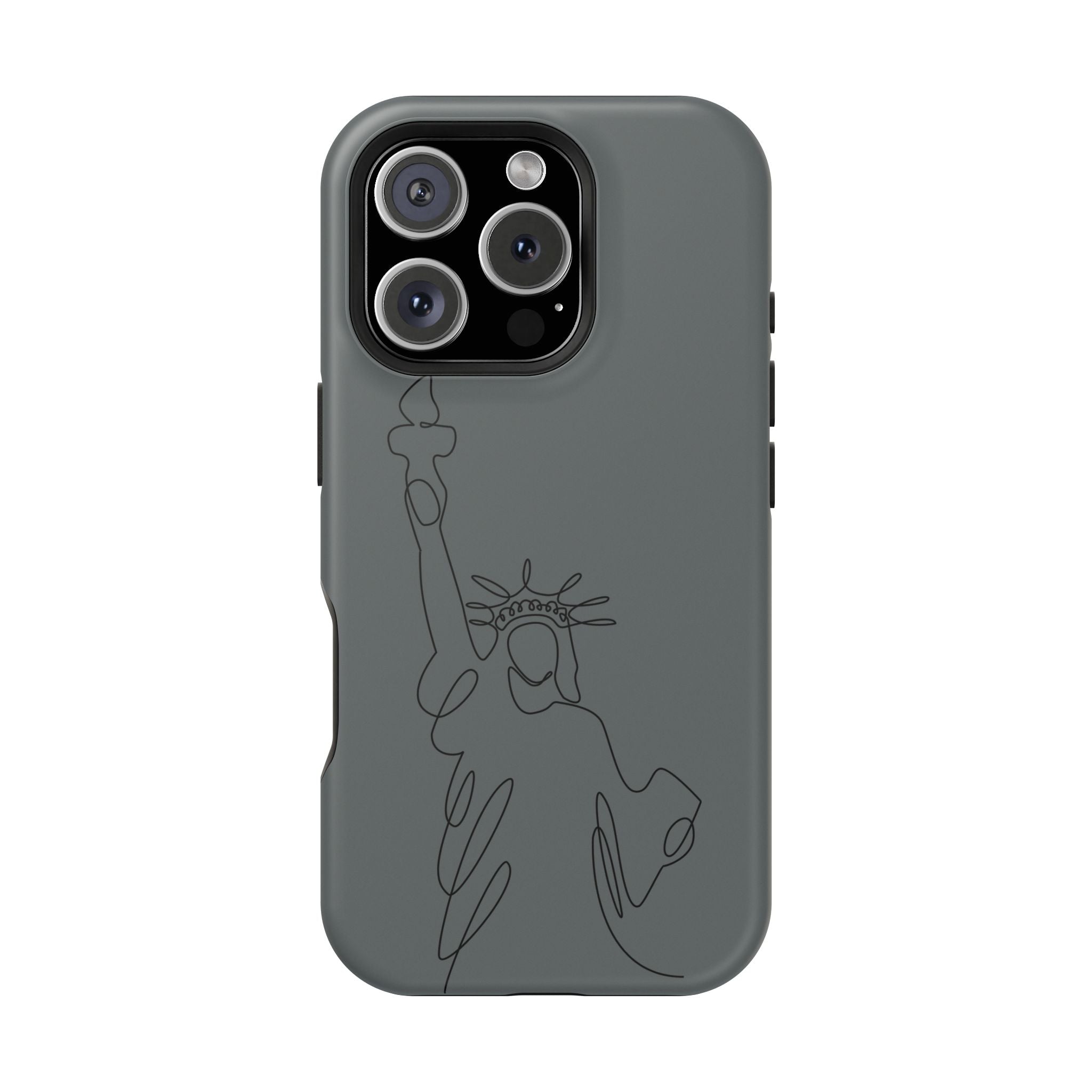 Stylish Impact-Resistant Phone Case with Liberty Design, Protective Cover, Gift for Travel Lovers, Unique Phone Accessory, Holiday Present